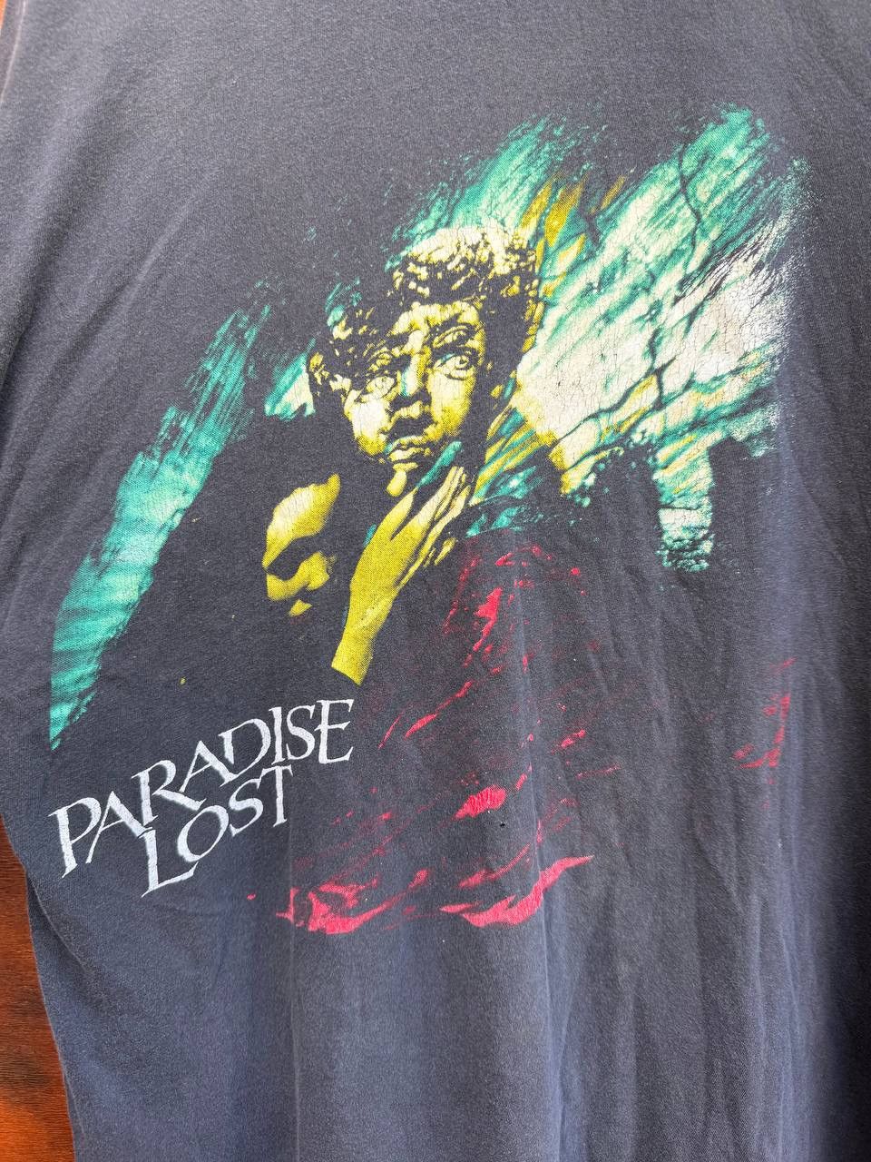 Band Tees Vintage Paradise Lost ICON 1993 Tee Shirt sz L Size US L / EU 52-54 / 3 - 11 Thumbnail