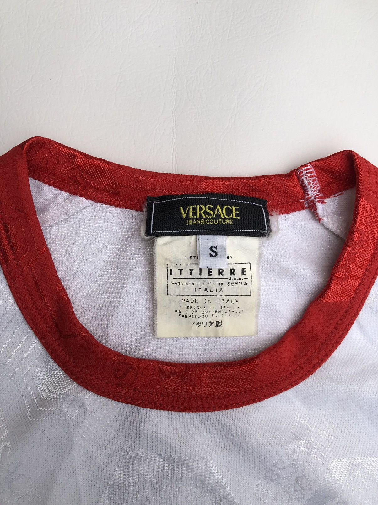 Versace Versace Vicious Fear No One Jersey Made In Italy Size US S / EU 44-46 / 1 - 6 Thumbnail