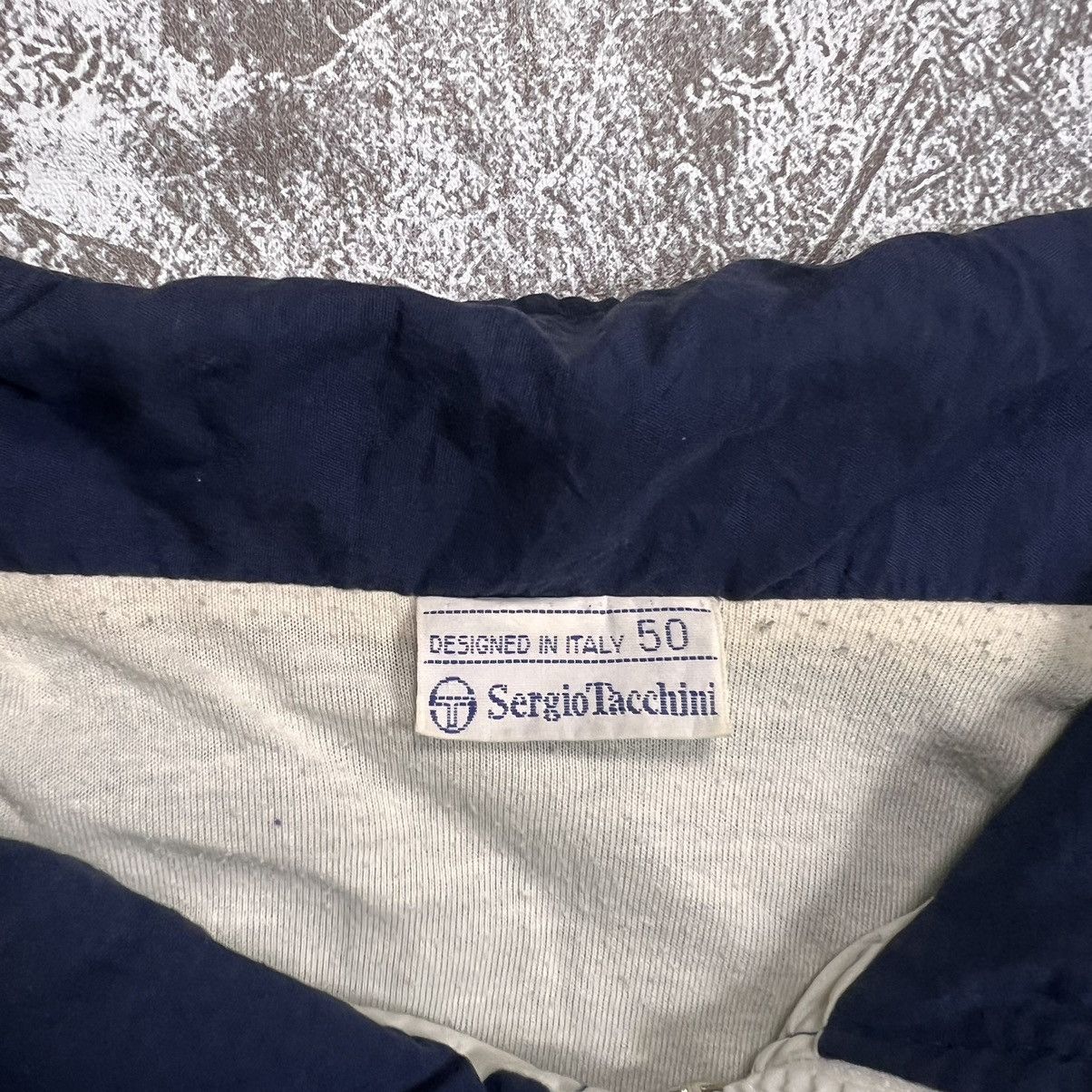 Sergio Tacchini × Vintage Vintage Mens Sergio Tacchini Windbreaker Size US L / EU 52-54 / 3 - 8 Thumbnail