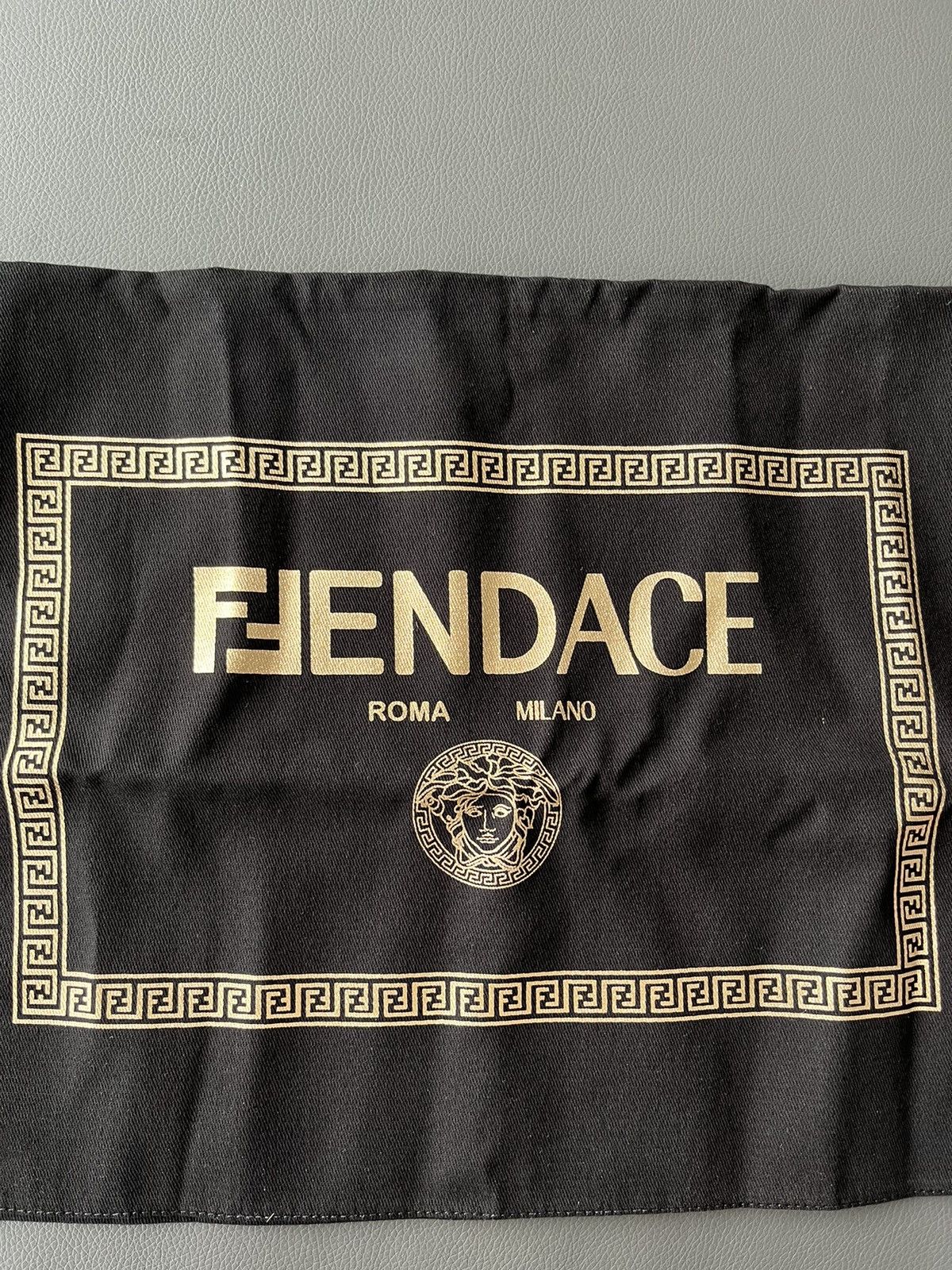 Fendi × Versace Super Rare Not-for-Sale Fendace Fendi x Versace Pouch Size ONE SIZE - 4 Thumbnail