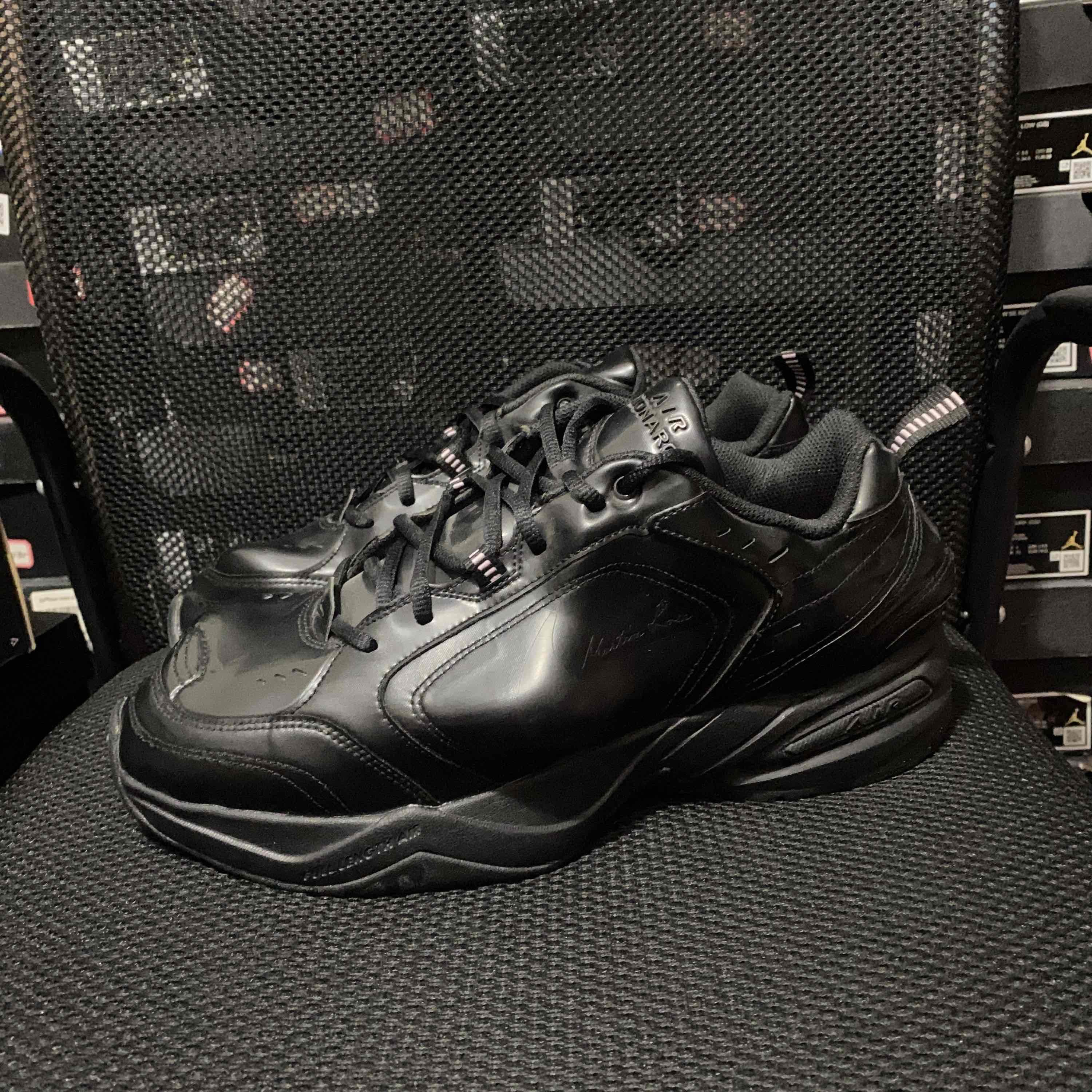 Nike Nike x Martine Rose Air Monarch 4 Black Size 10.5 Size US 10.5 / EU 43-44 - 1 Thumbnail