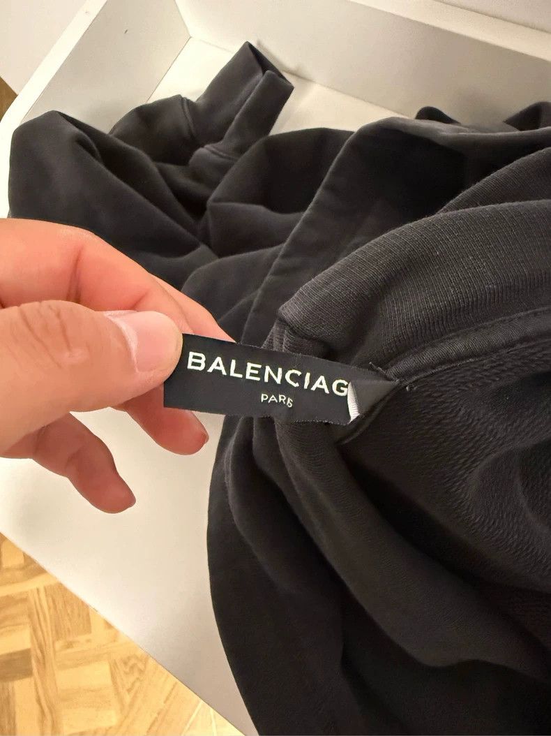 Balenciaga Balenciaga Black Sweatshirt Size US M / EU 48-50 / 2 - 3 Thumbnail