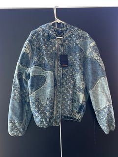HP🎉Louis Vuitton 2020 Monogram Spray Denim Jacket  Louis vuitton shirts, Denim  jacket, Denim jacket men