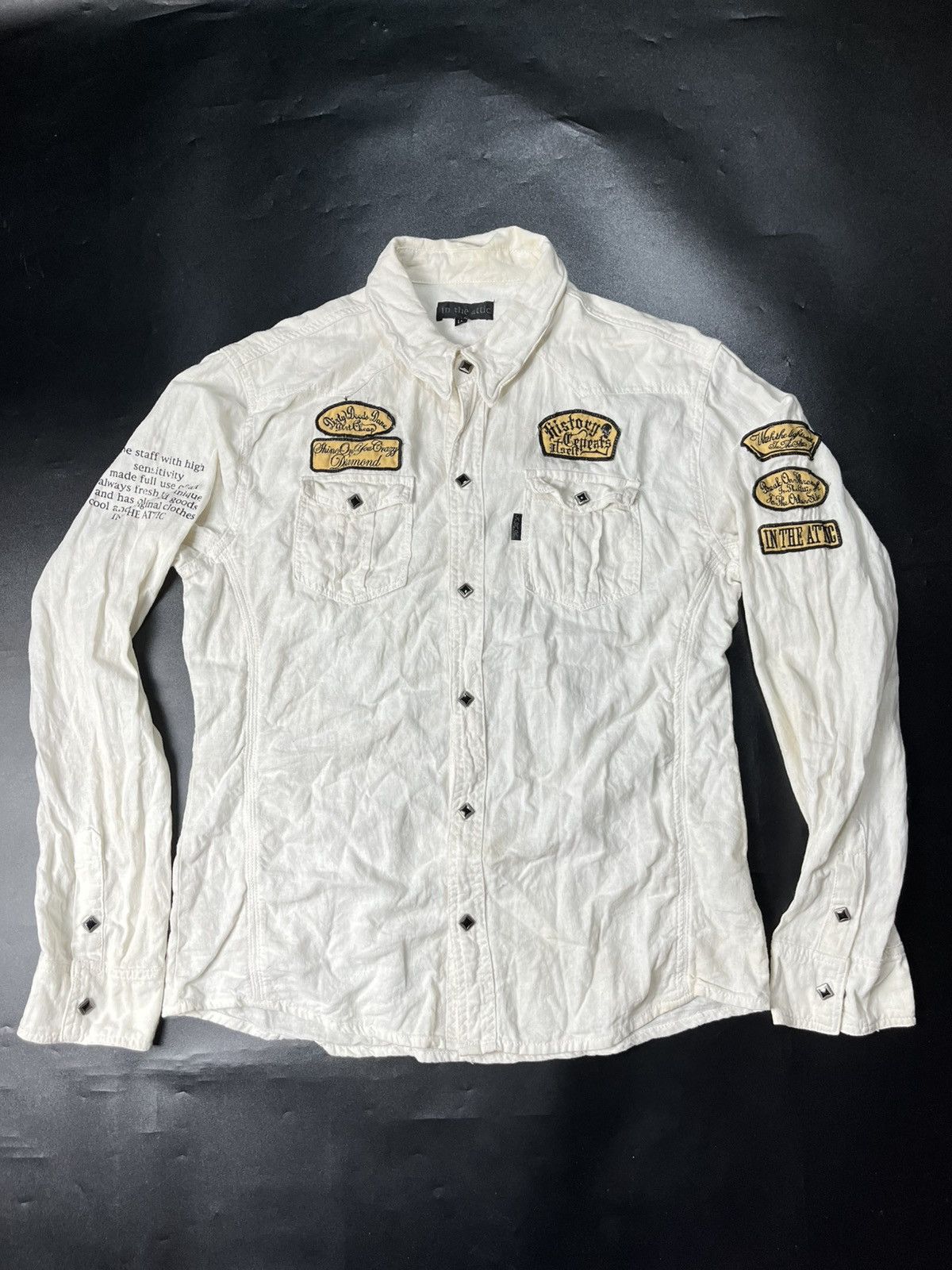 Hysteric Glamour × If Six Was Nine × Japanese Brand Japanese In the attic history Rapeats itself shirt Size US L / EU 52-54 / 3 - 1 Thumbnail