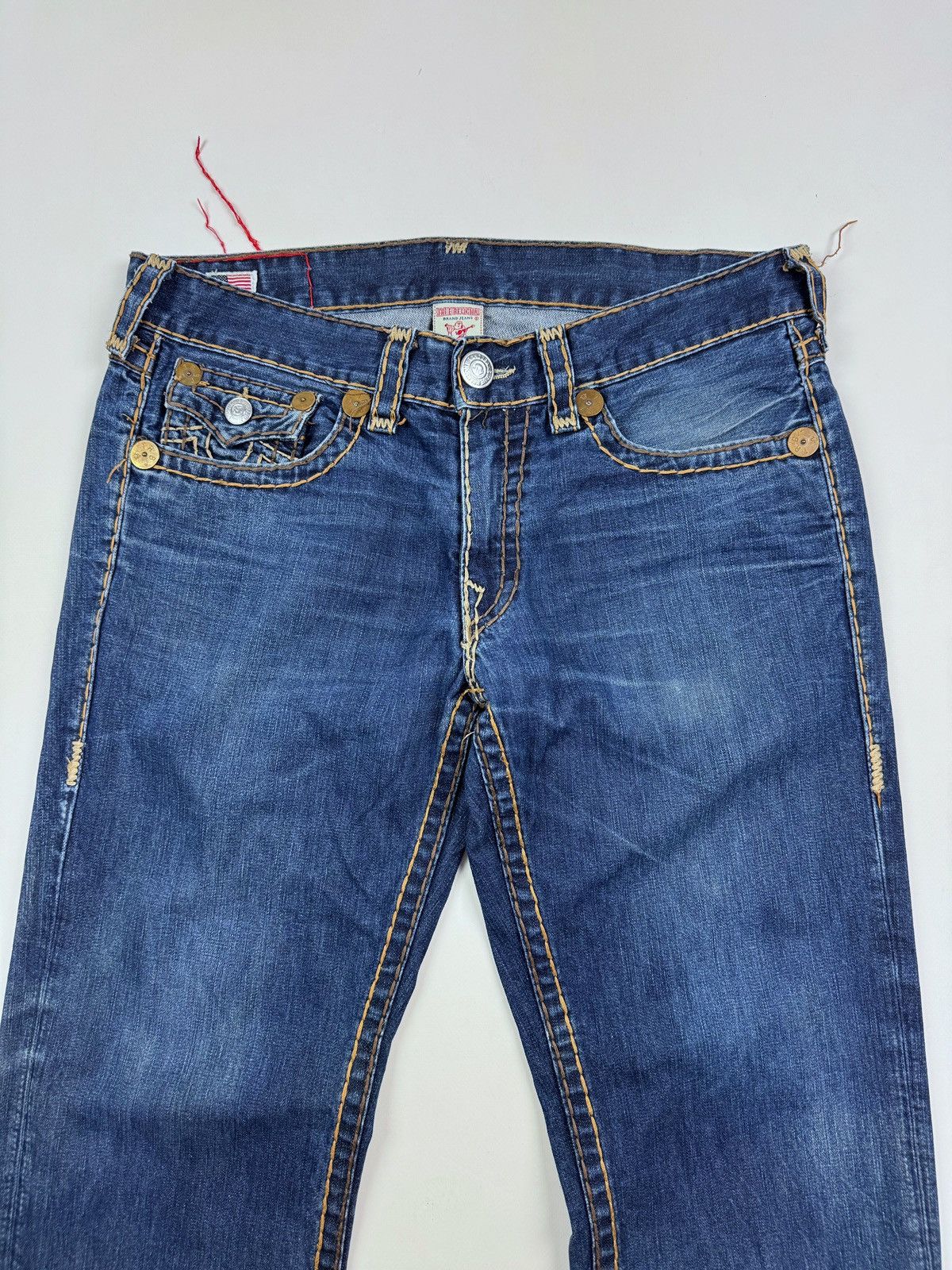 True Religion Distressed True Religion Hip Hop Jeans Pants Size US 36 / EU 52 - 6 Thumbnail