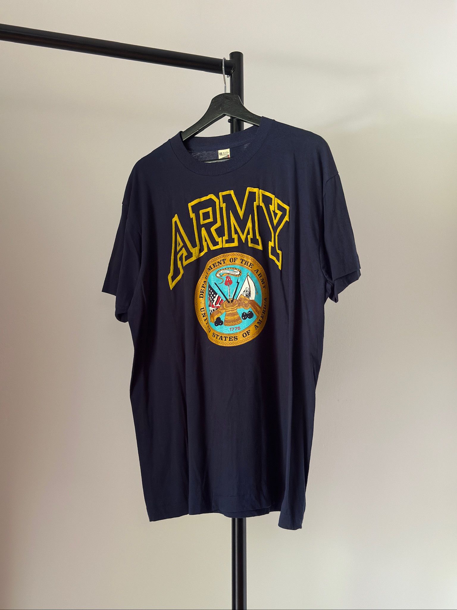 Vintage Vintage 80s US Army T-Shirt Size US XXL / EU 58 / 5 - 1 Thumbnail
