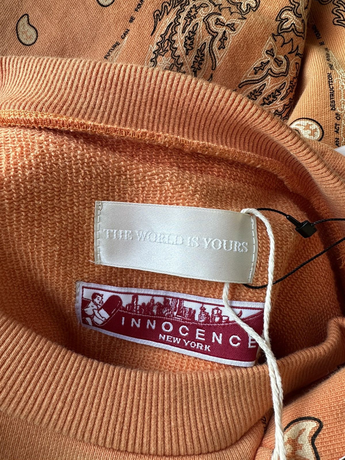 THE WORLD IS YOURS The World Is Yours X Innocence Paisley Vintage Hoodie Size US L / EU 52-54 / 3 - 11 Thumbnail