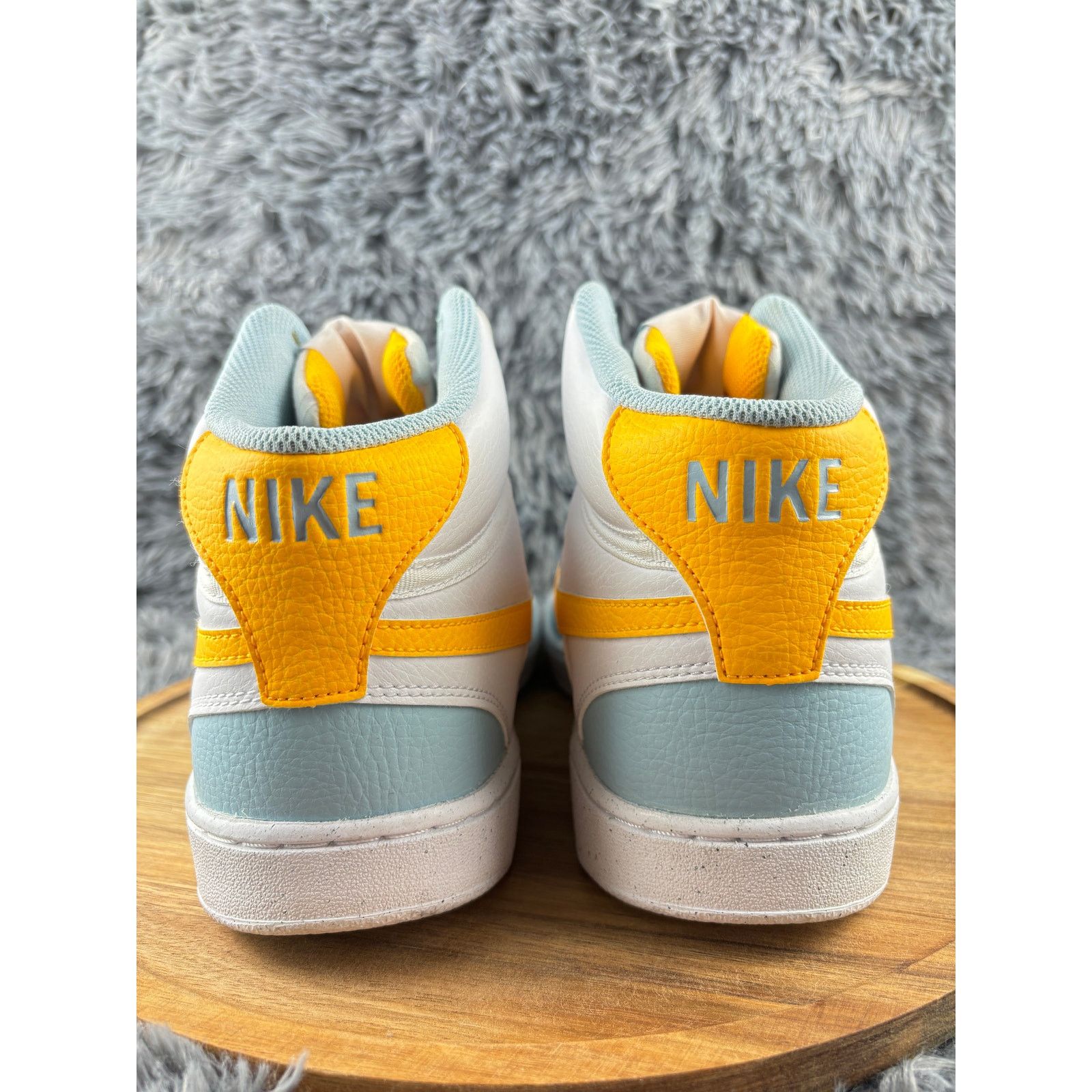 Nike Nike Court Vision Next Nature Mid White Ocean Bliss Size12 Size US 12 / EU 45 - 4 Thumbnail