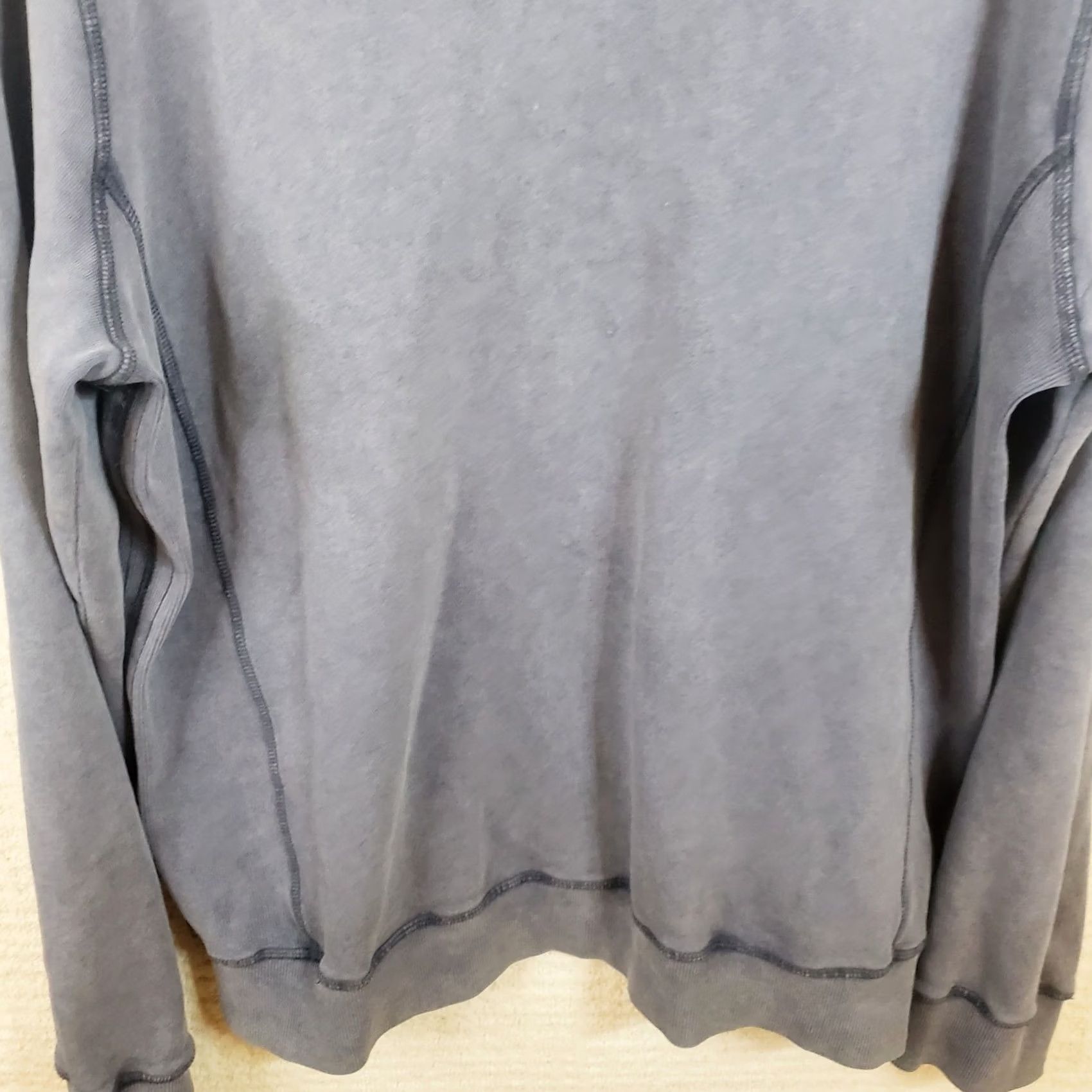 Vintage Surfside Supply Men's XL Blue Faded Long Sleeve Crewneck Sweatshirt Sweater Pullover Casual Size US XL / EU 56 / 4 - 2 Thumbnail