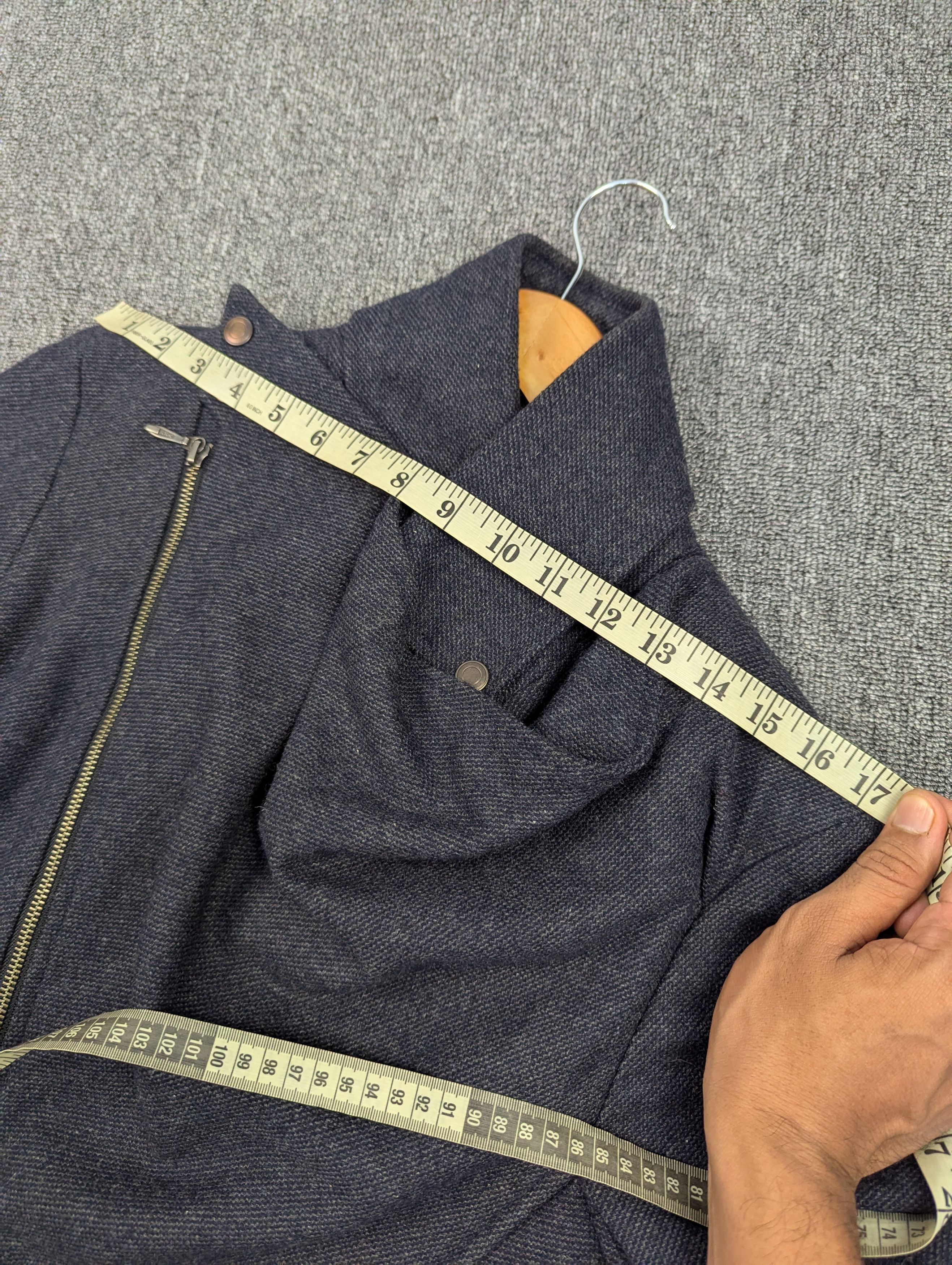 Tornado Mart JapaneseBrand Tornado Mart Wool Twill Drape Coat With Belted Size M / US 6-8 / IT 42-44 - 18 Thumbnail