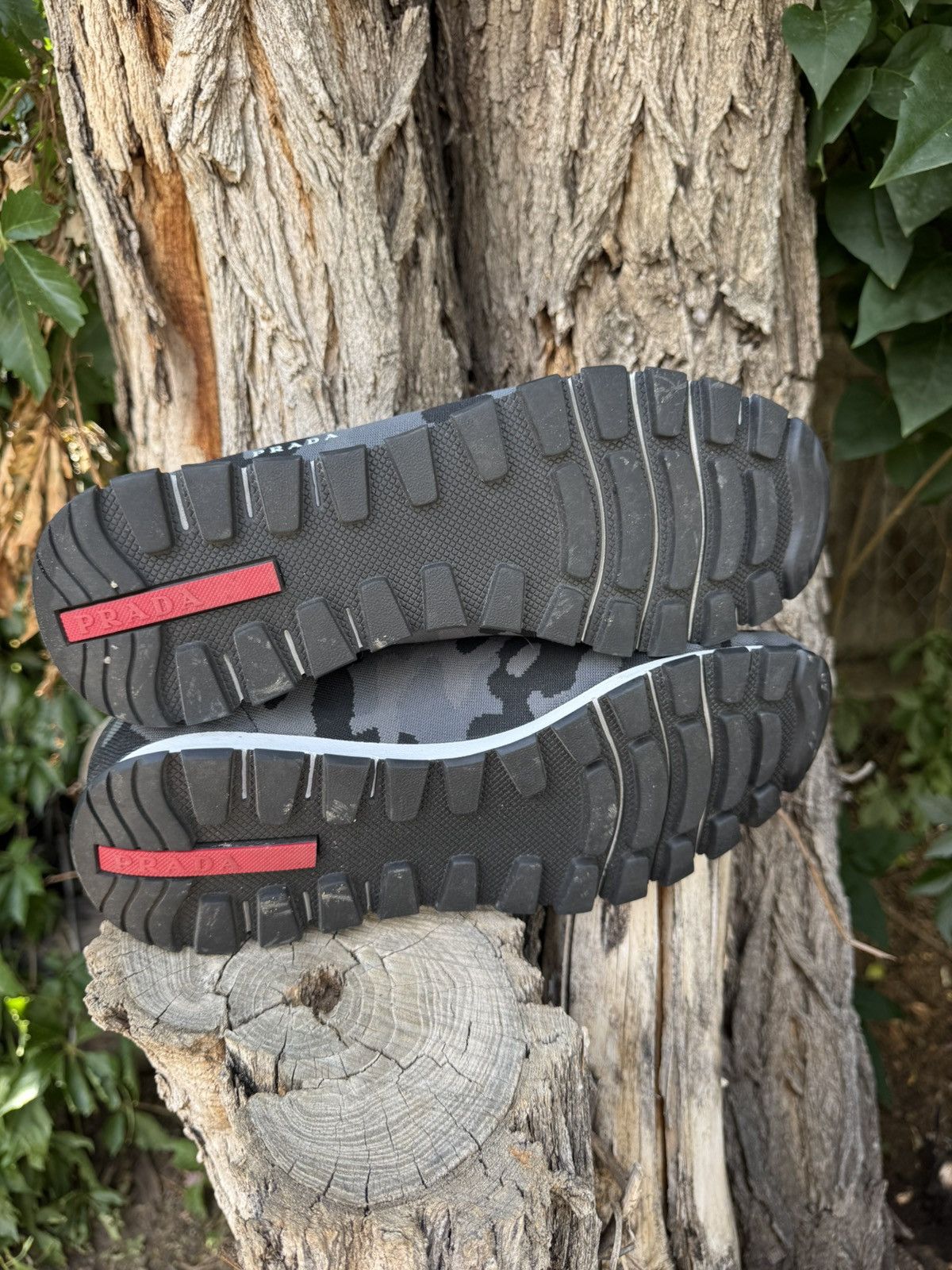 Prada Prada Camo Knit Sneakers Size US 10.5 / EU 43-44 - 5 Thumbnail