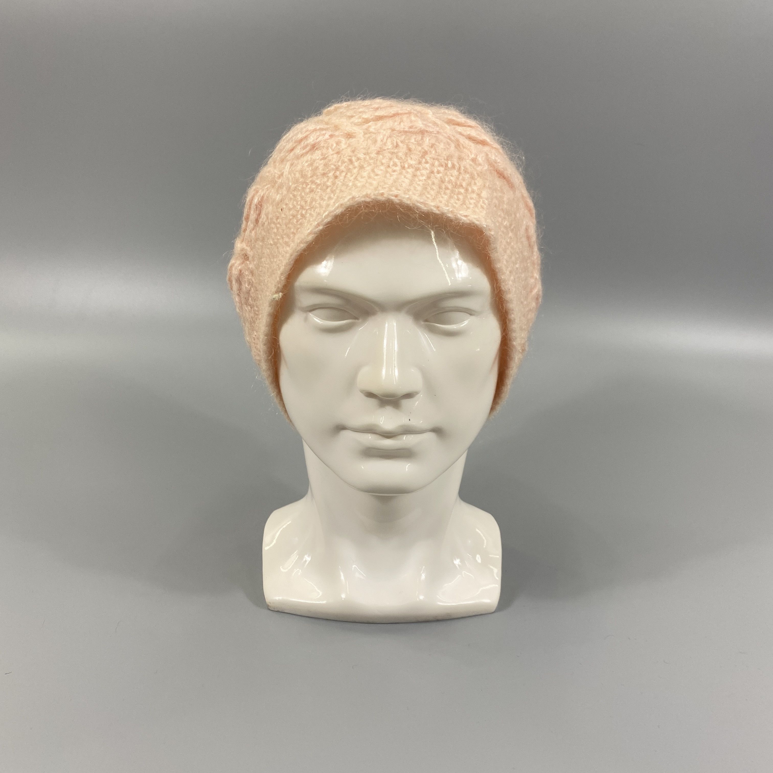 Japanese Brand Handmade Knit Crochet Alpaca Hat -BN766 Size ONE SIZE - 3 Thumbnail