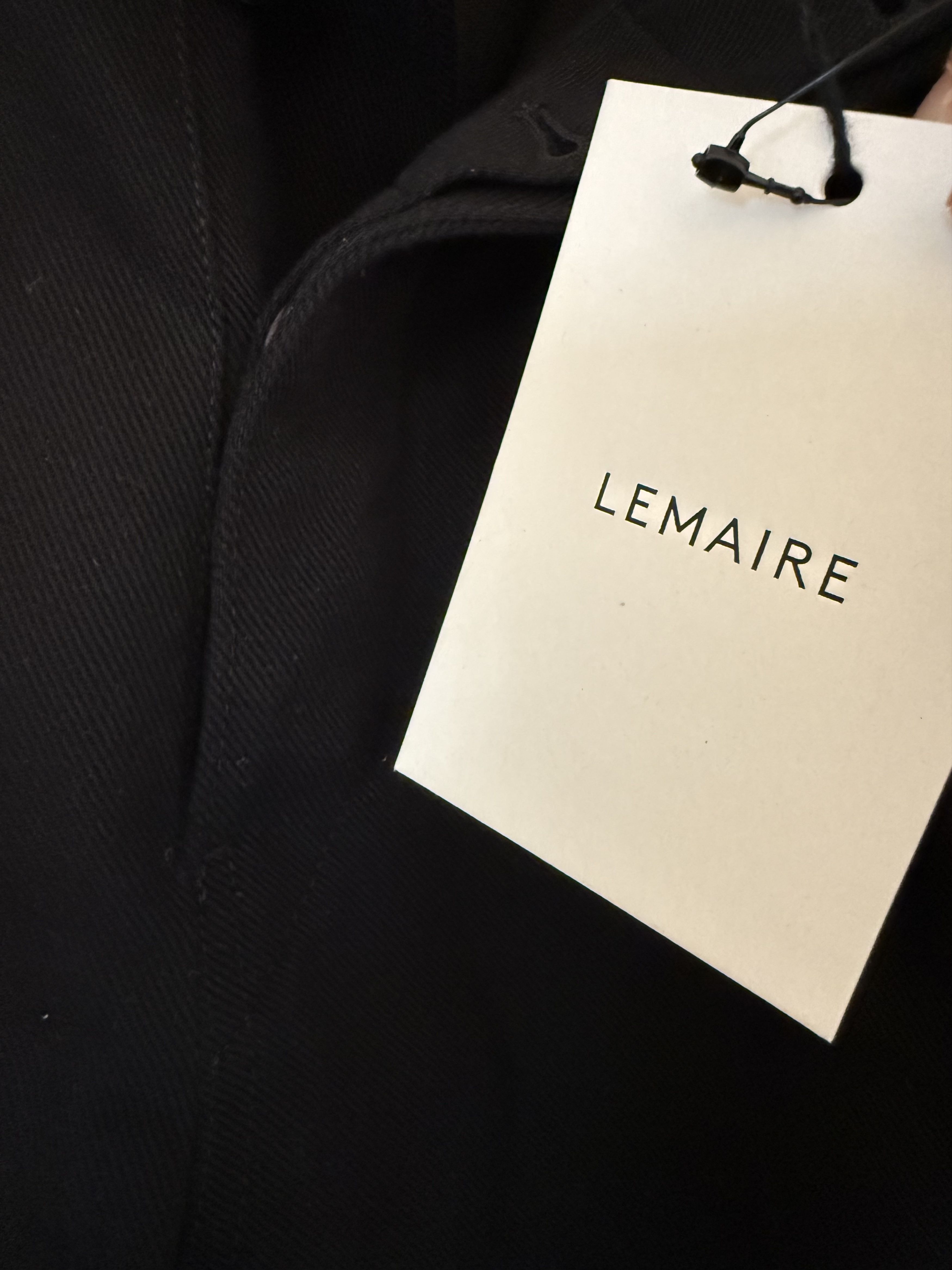 Lemaire LEMAIRE PLEATED CARROT PANTS BLACK Size US 30 / EU 46 - 6 Thumbnail