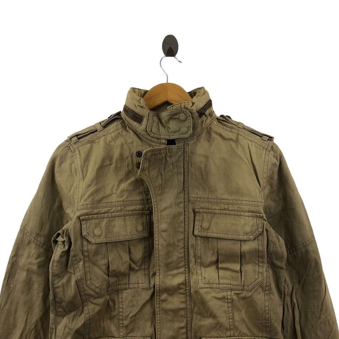 Schlussel Vintage SCHLUSSEL KLEIDER MUSIK M65 Motorcycle Jacket Parka Size L / US 10 / IT 46 - 3 Thumbnail