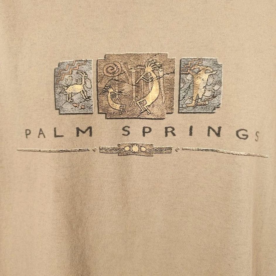 Vintage VINTAGE Prairie Mountain T Shirt Mens 2XL Beige 90s Travel Souvenir Made In USA Size US XXL / EU 58 / 5 - 3 Thumbnail