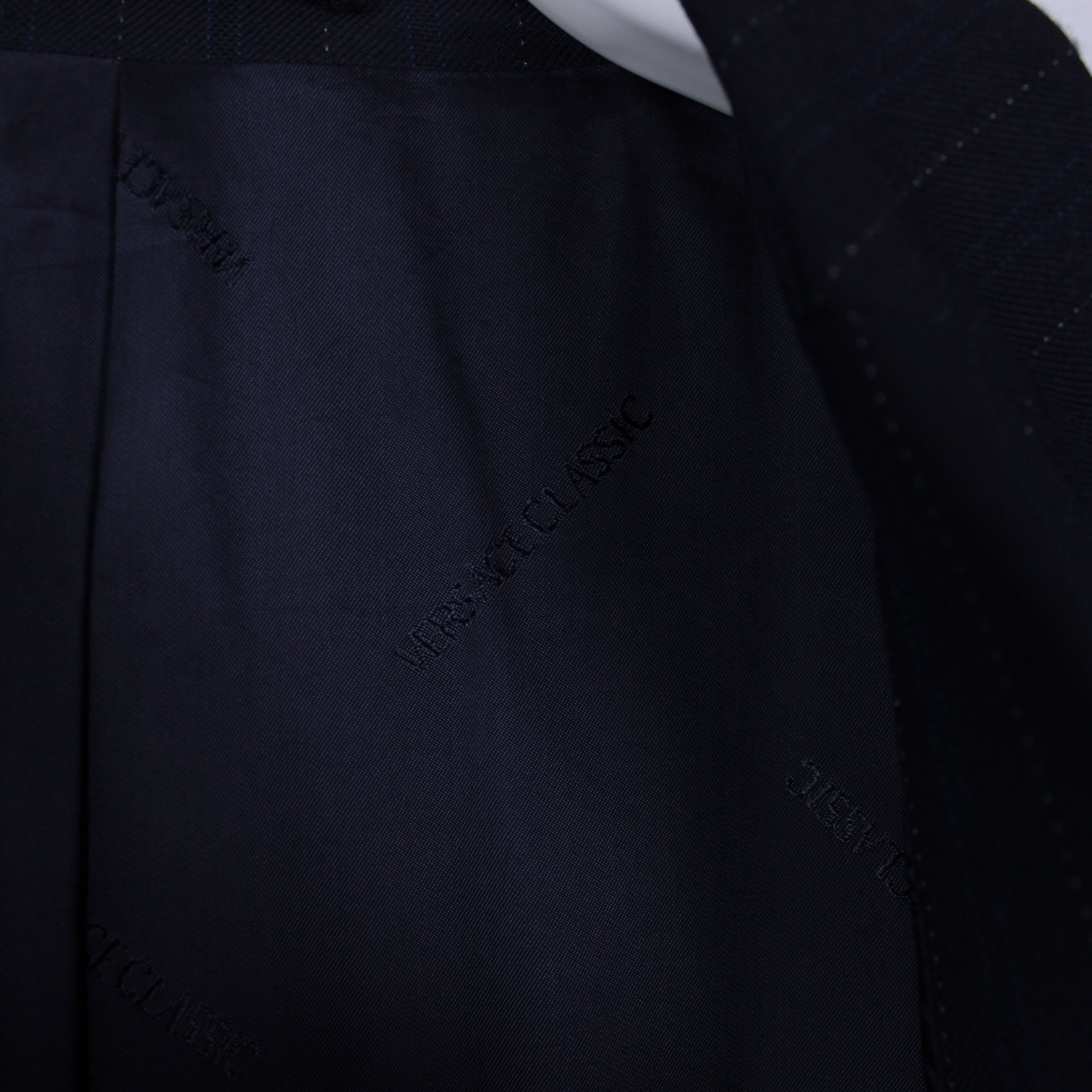 Versace Versace blazer men classic tailoring navy blue striped 50 Size 50R - 9 Thumbnail