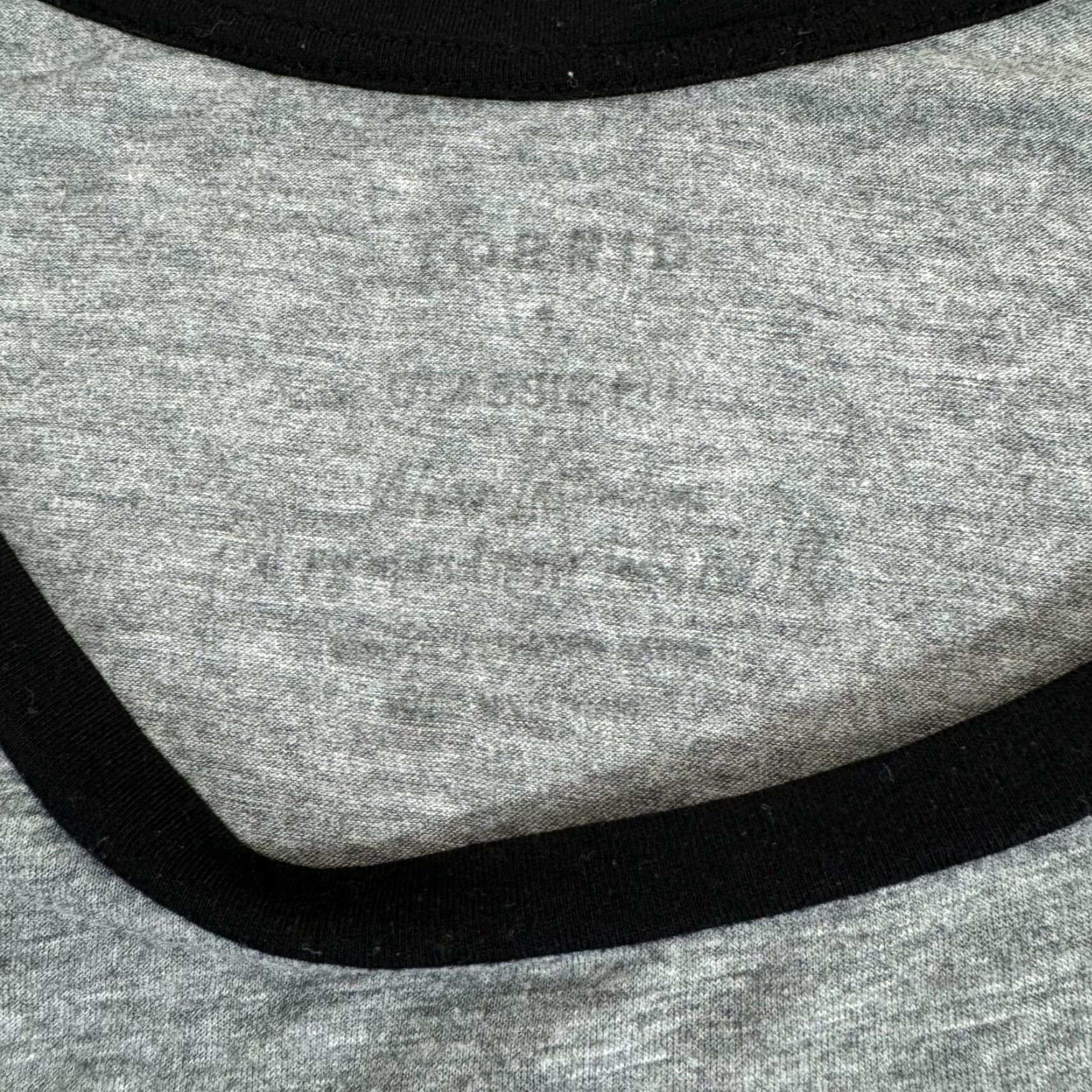 Torrid Torrid Raglan Tee T-Shirt Womens Plus 1X Baseball Mom Classic Fit Shirt Short Sleeve Gray 1X Sports Size XL / US 12-14 / IT 48-50 - 3 Thumbnail