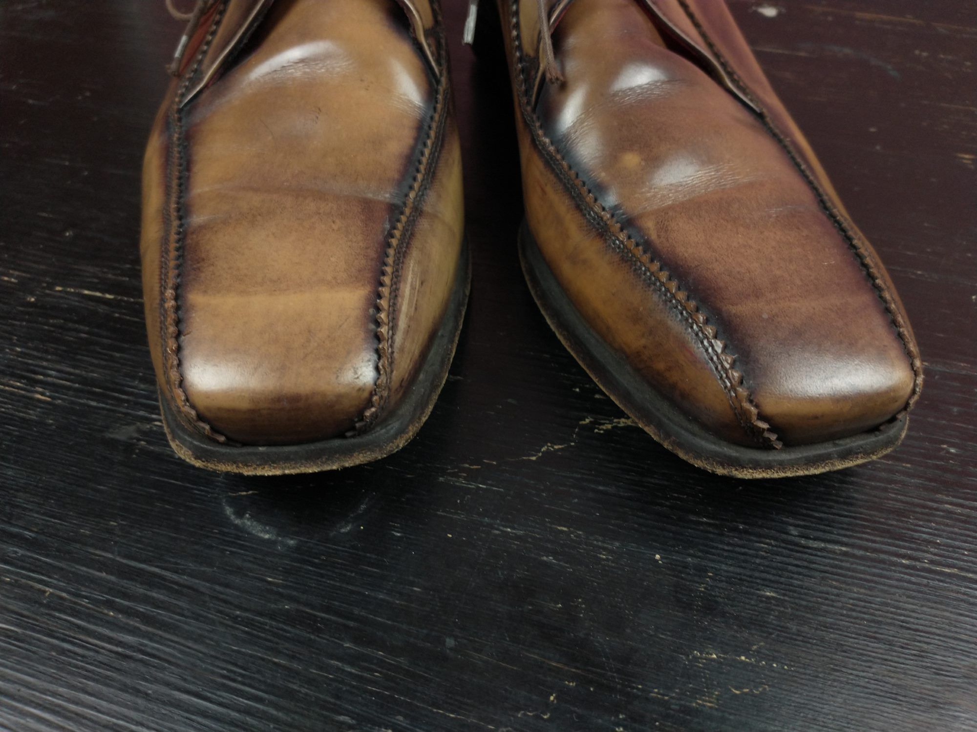 Jeffery West Moccasins Low Top Size 7 1/2 - 8 Infamous English Shoes Size US 8 / EU 41 - 2 Thumbnail