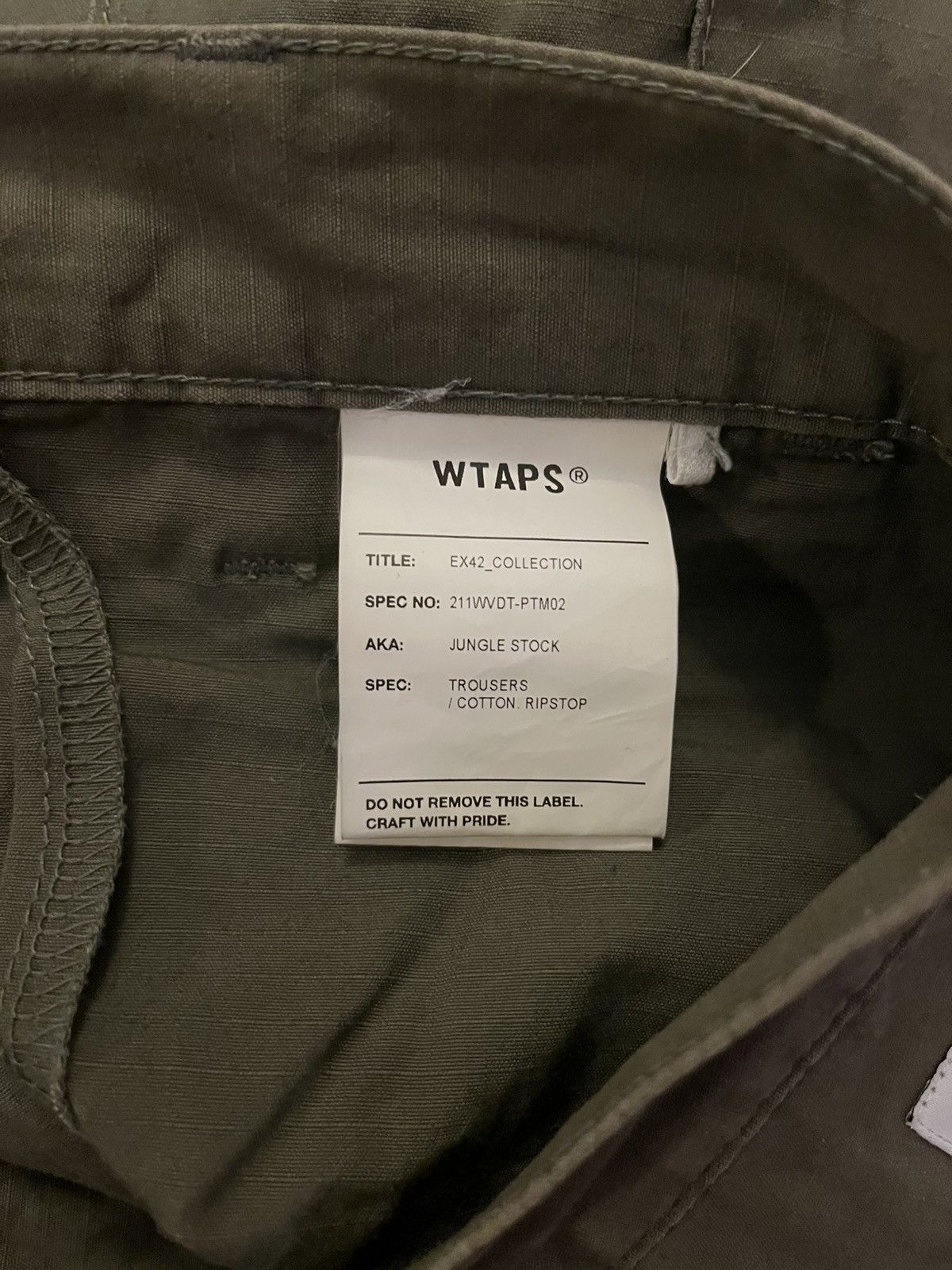Wtaps Wtap Jungle Stock Size US 30 / EU 46 - 6 Thumbnail