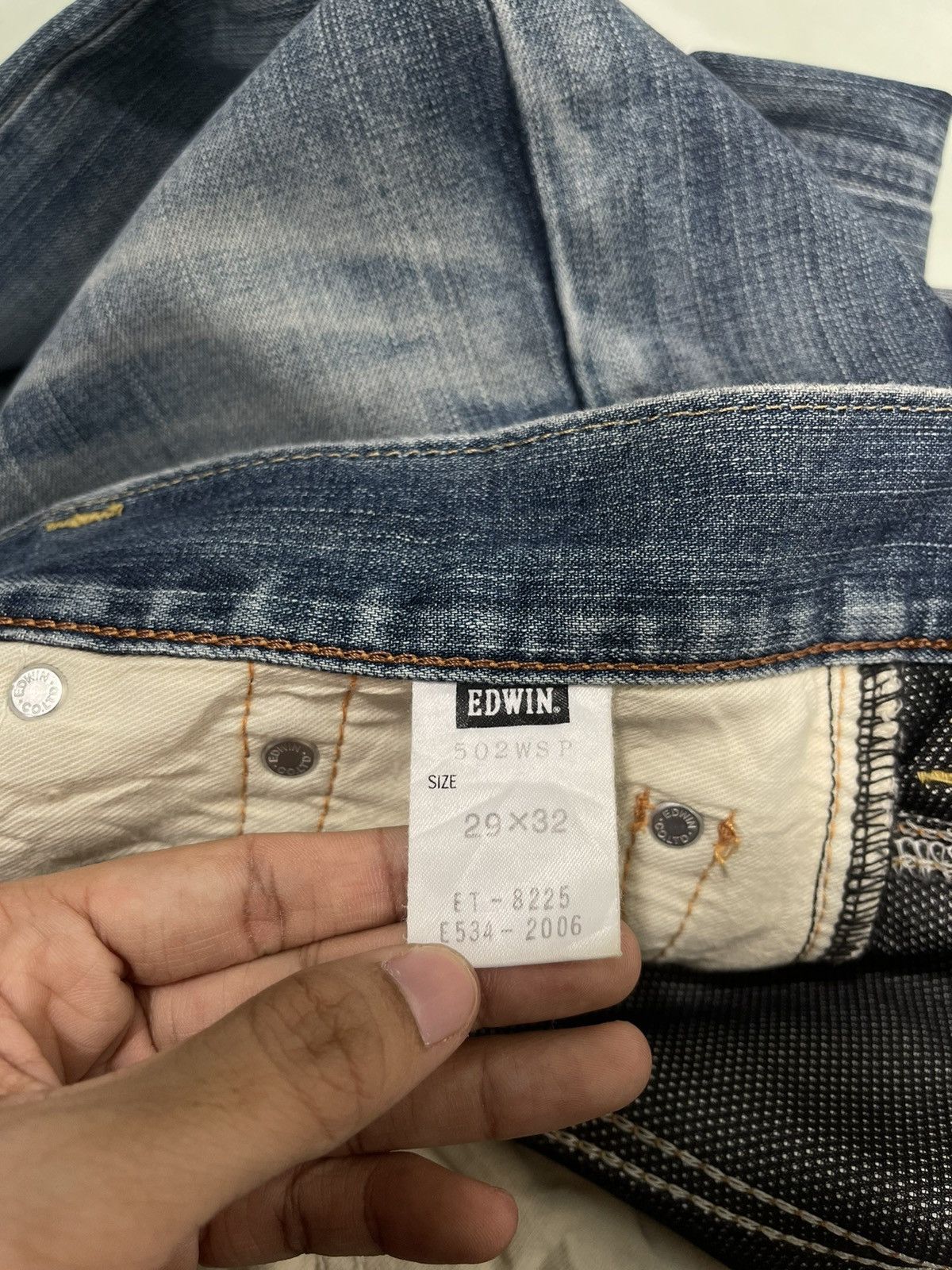 Edwin EDWIN FLARE ZIPPER FLY JEANS Size US 32 / EU 48 - 17 Thumbnail