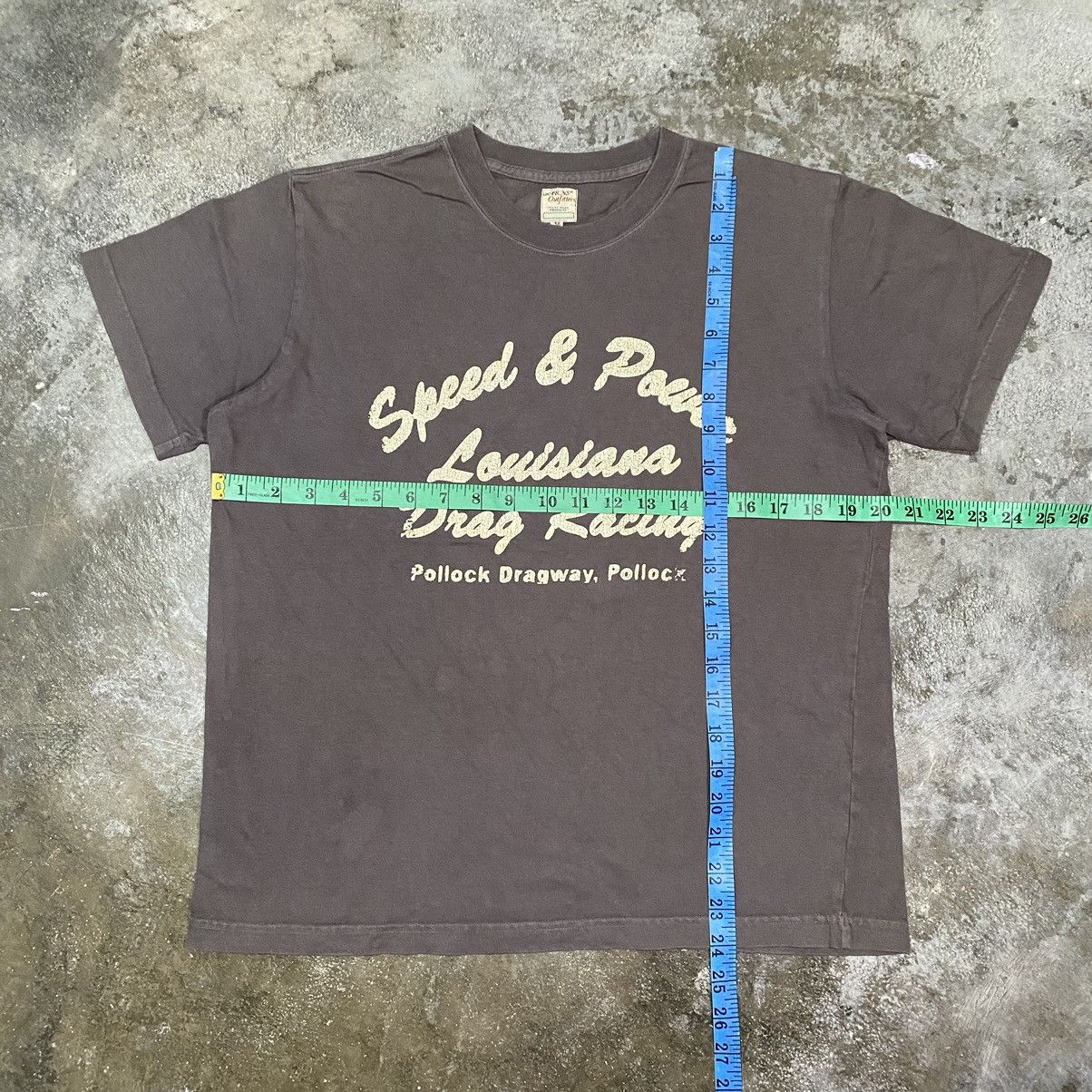 BARNS OUTFITTERS × Japanese Brand Vintage Barns Outfitters Louisiana Motorcycle Drag Racing Size US S / EU 44-46 / 1 - 11 Thumbnail