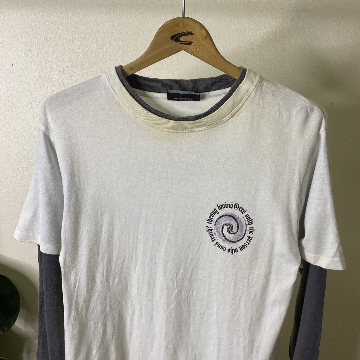 If Six Was Nine Japan Brand Seditionaries Poem Double Sleeve Cyber Punk LS Size US S / EU 44-46 / 1 - 6 Thumbnail