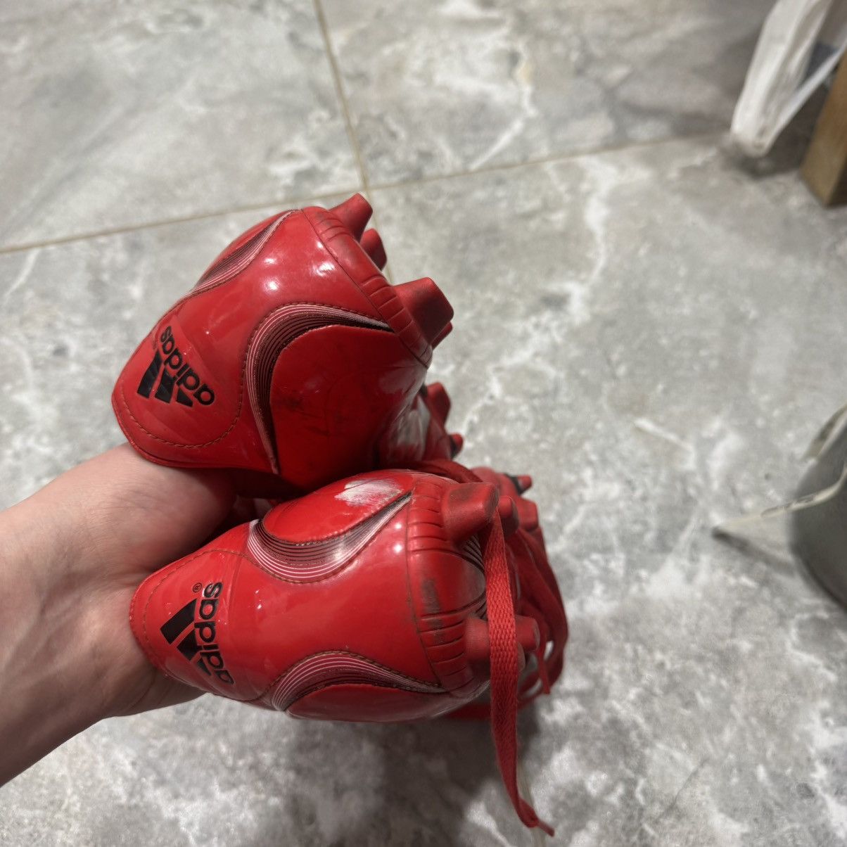 Adidas Retro rare Adidas f10 Predator TRX FG Football Boots shoes Size US 12.5 / EU 45-46 - 10 Thumbnail