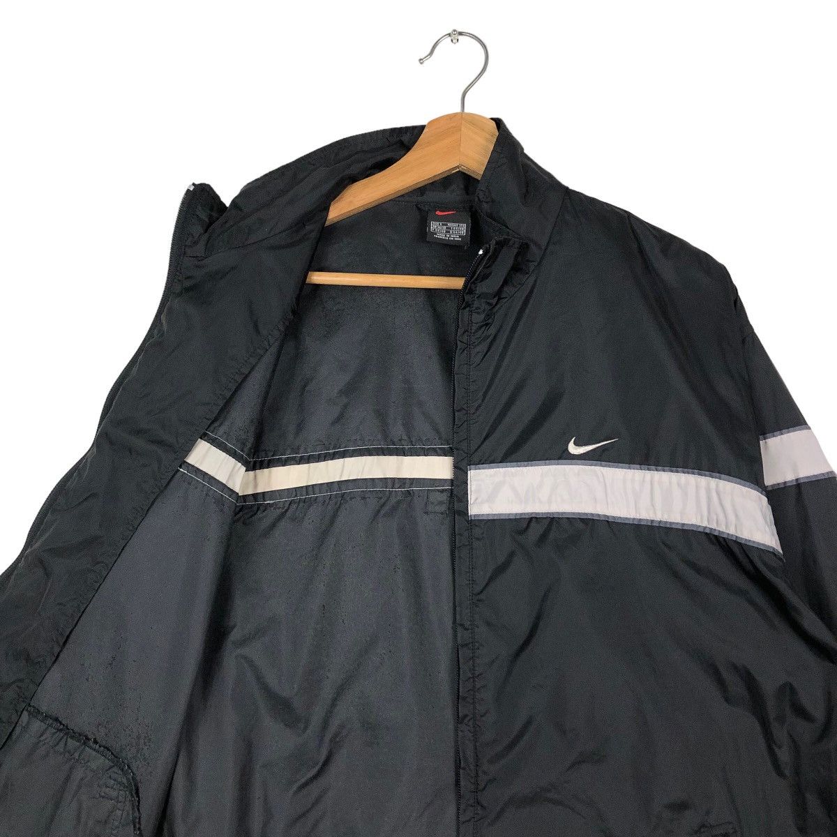 Nike 🔥Vintage Light Jacket Sports Nike Big Logo Size US S / EU 44-46 / 1 - 12 Thumbnail