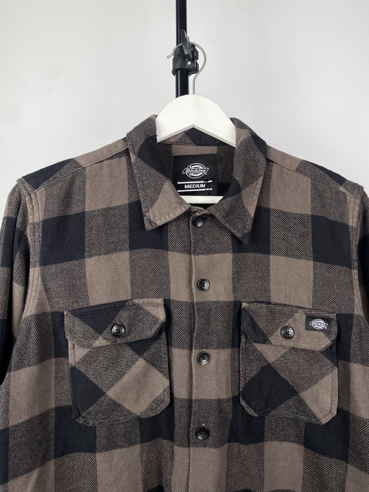 Dickies × Flannel DICKIES Flannel Plaid 2 Pockets Heavy Shirt Size US M / EU 48-50 / 2 - 3 Thumbnail