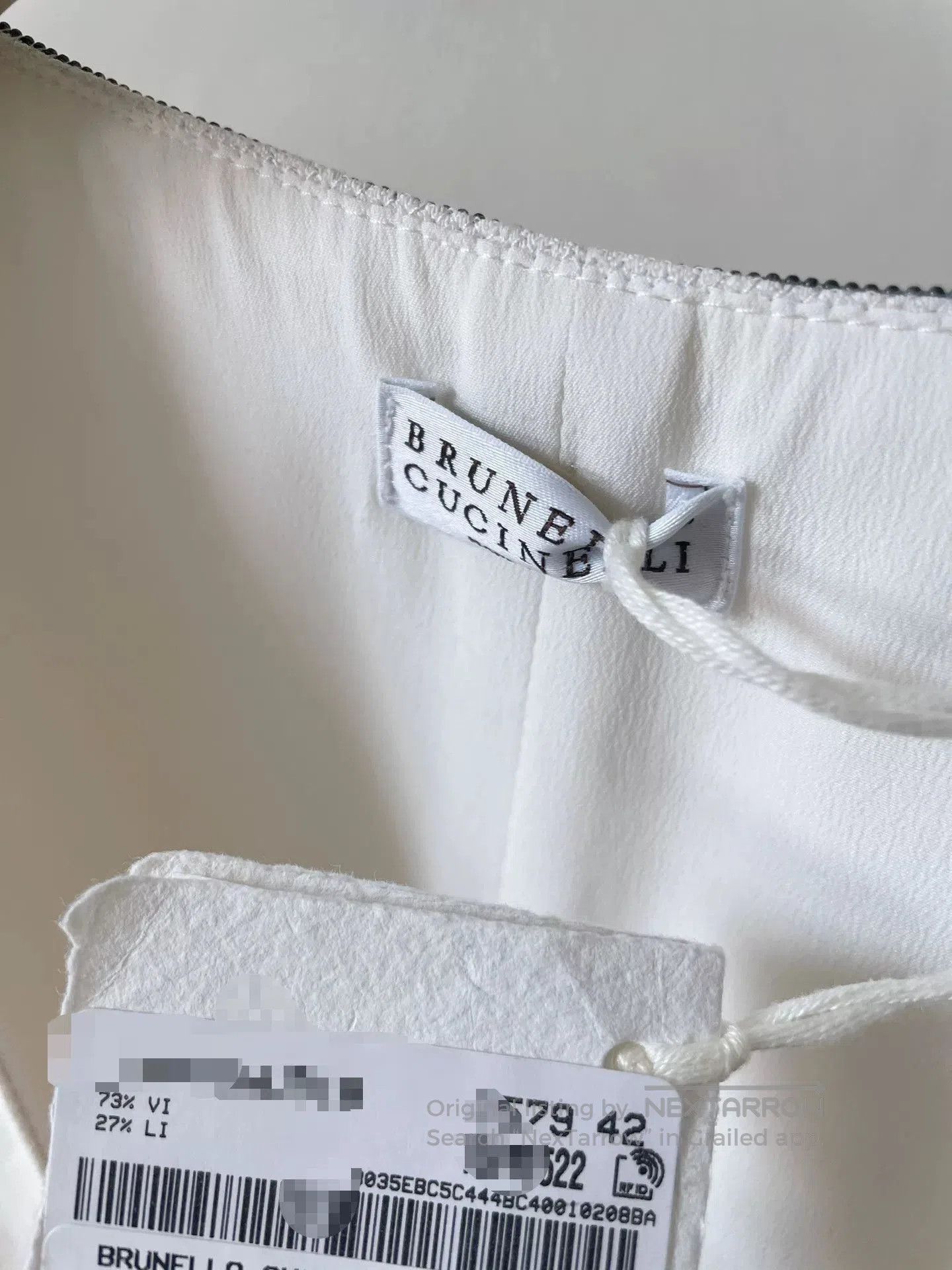 Brunello Cucinelli Brunello Cucinelli White Beaded Vest. Size US M / EU 48-50 / 2 - 5 Thumbnail