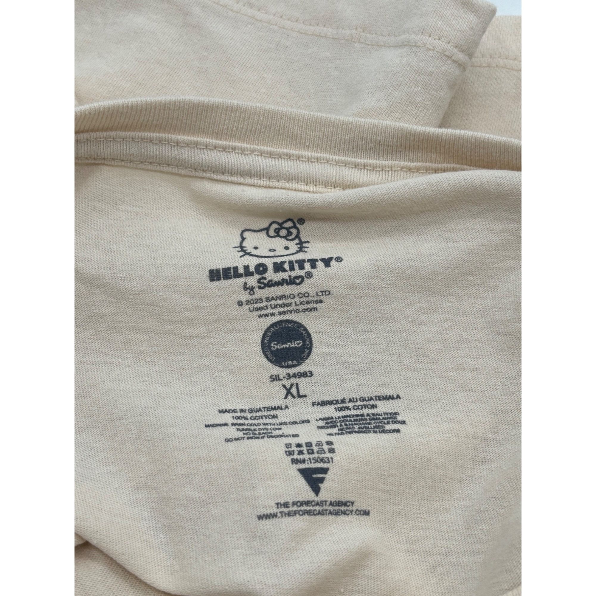 Other Desert Dreamer Hello Kitty Kindness Counts Cotton Graphic T- Size XL / US 12-14 / IT 48-50 - 7 Thumbnail