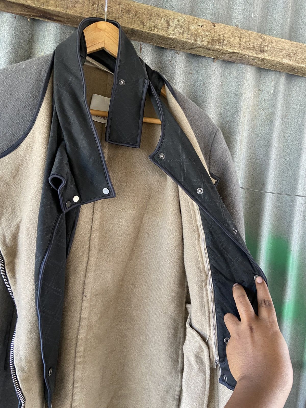 3.1 Phillip Lim PHILLIP LIM ASYMMETRIC ZIP COAT DUSTER COST Size XS / US 0-2 / IT 36-38 - 3 Thumbnail