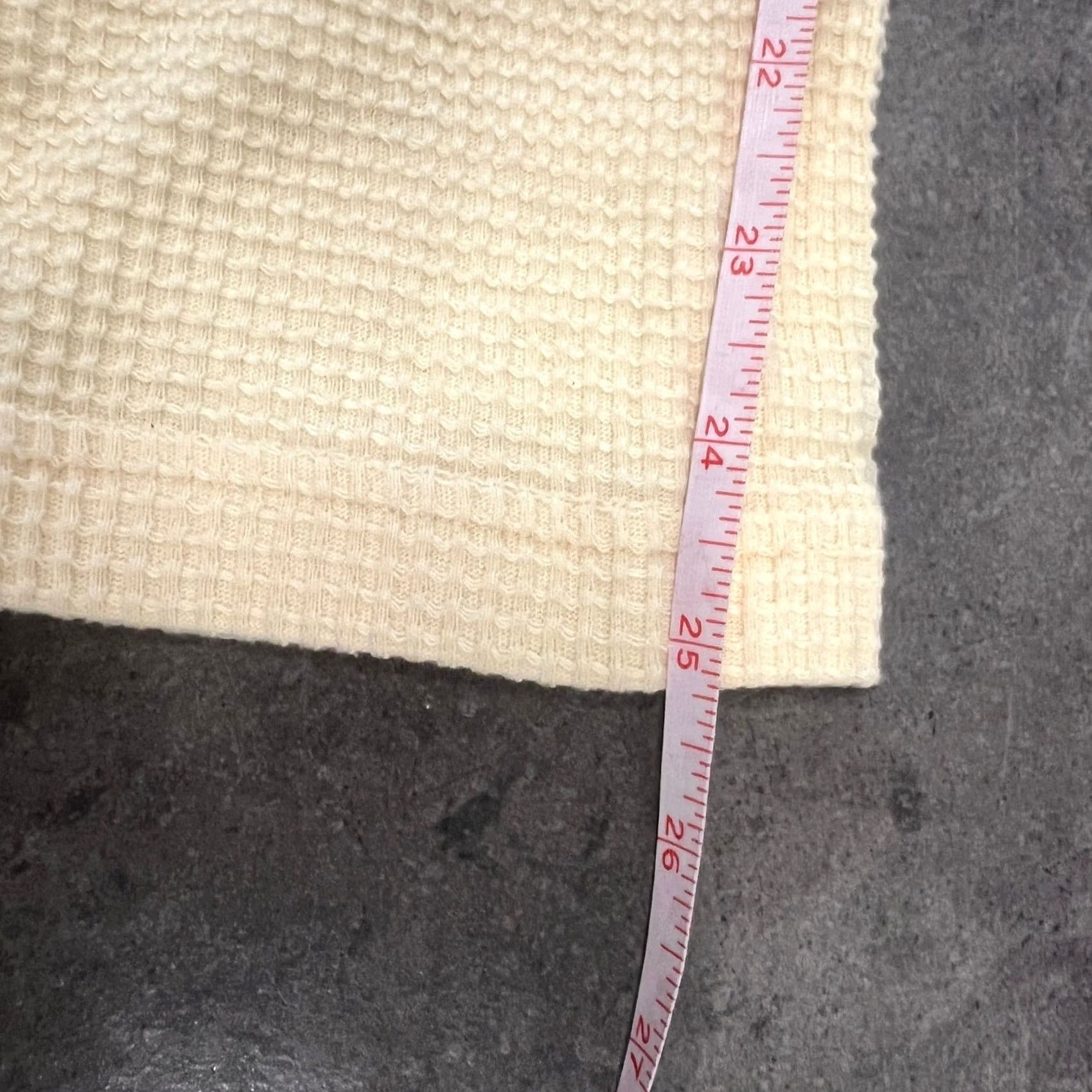 CO VINTAGE Y2k New York And Co Waffle Knit Yellow Embroidered Graphic Tee XL Mens Size US XL / EU 56 / 4 - 5 Thumbnail