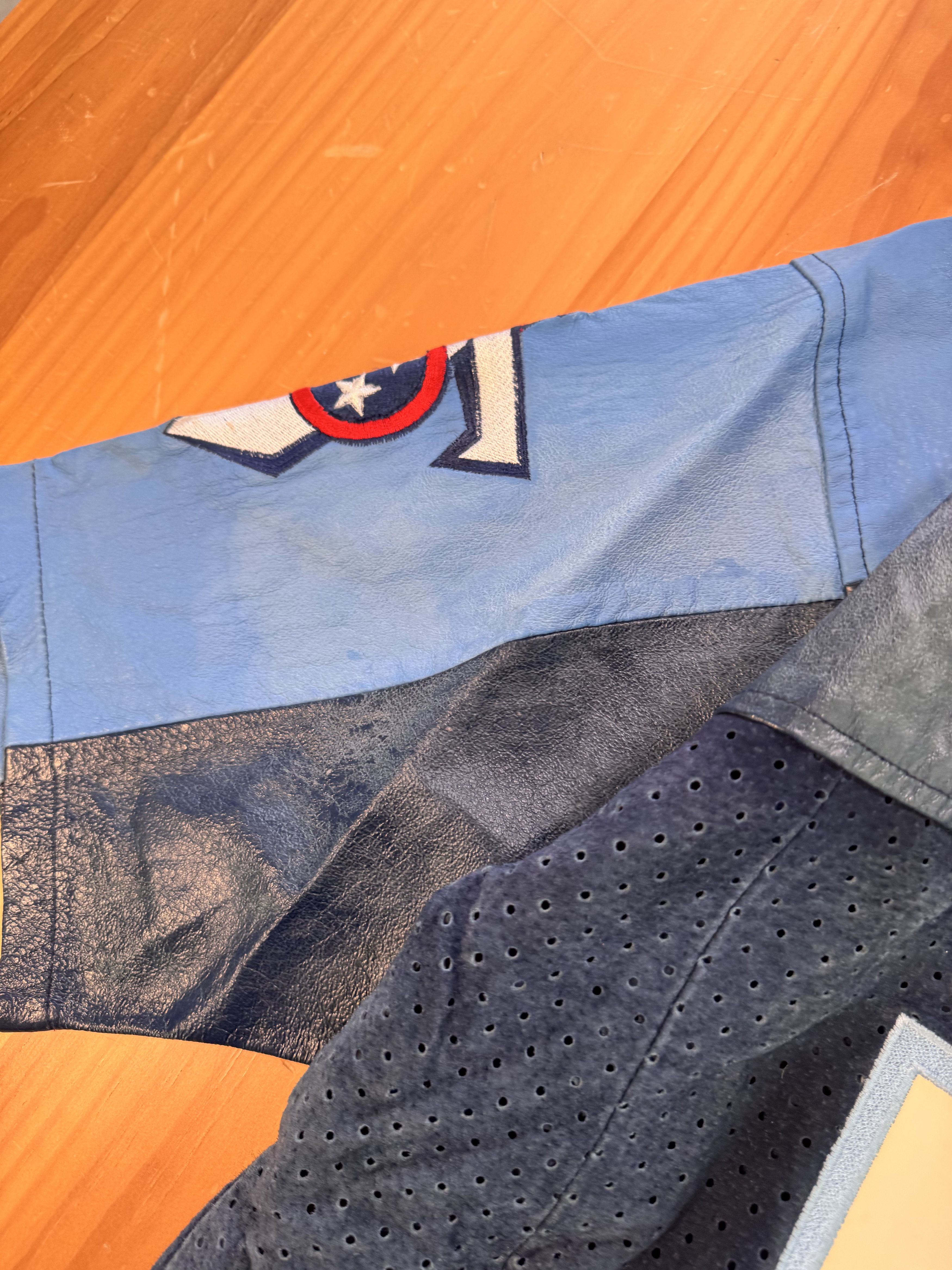 Jeff Hamilton OG Vintage Jeff Hamilton Titans Jersey Leather Size US S / EU 44-46 / 1 - 6 Thumbnail