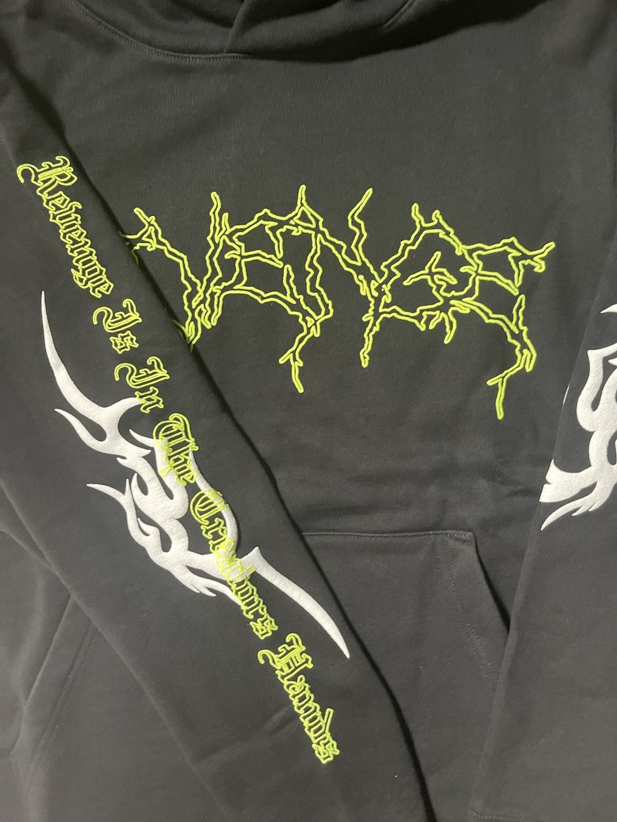 Revenge Revenge Yellow Lightning Cerebrus hoodie Size US XL / EU 56 / 4 - 3 Thumbnail