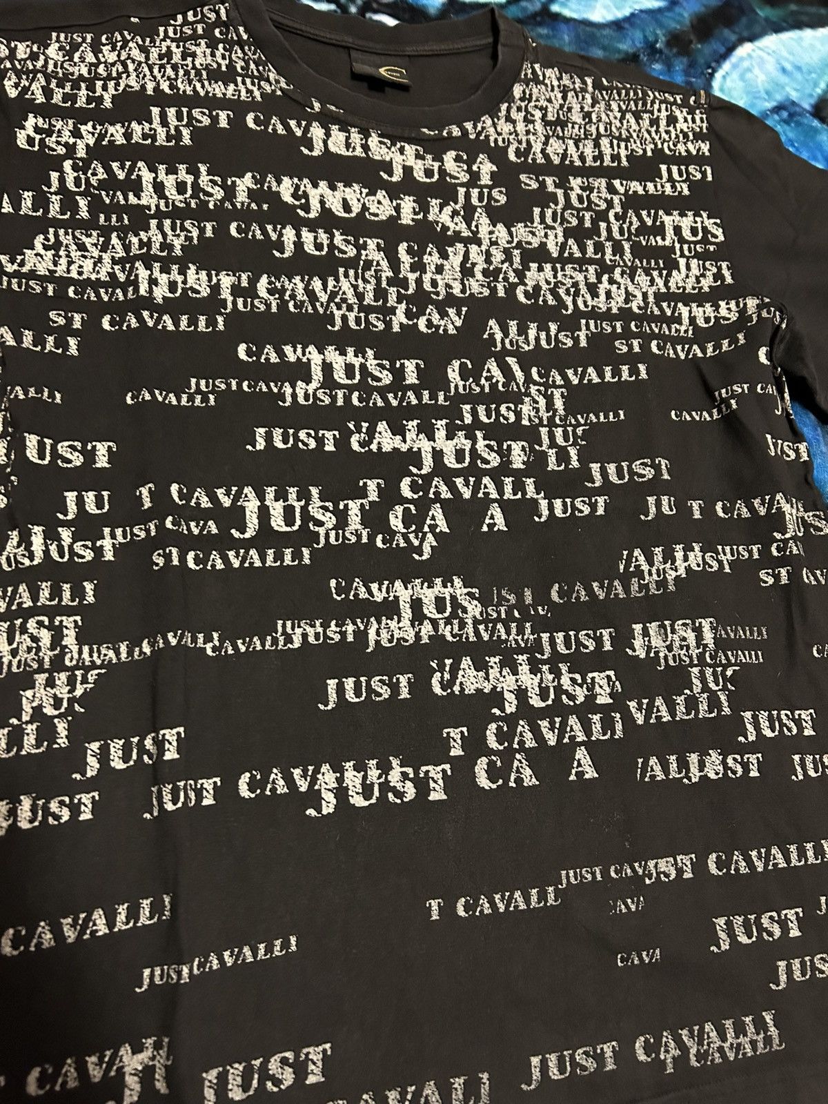 Just Cavalli Just cavalli monogram logo tee Size US L / EU 52-54 / 3 - 2 Thumbnail