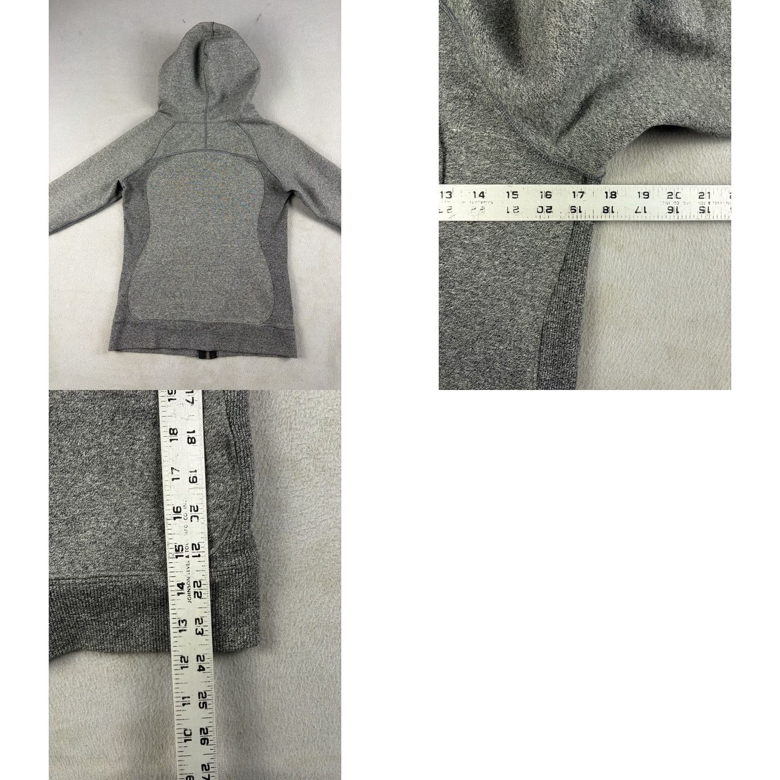 Lululemon Lululemon Scuba Hoodie Women Adult 6 Gray Full Zip Sweatshirt Outdoor Sports Size M / US 6-8 / IT 42-44 - 8 Thumbnail