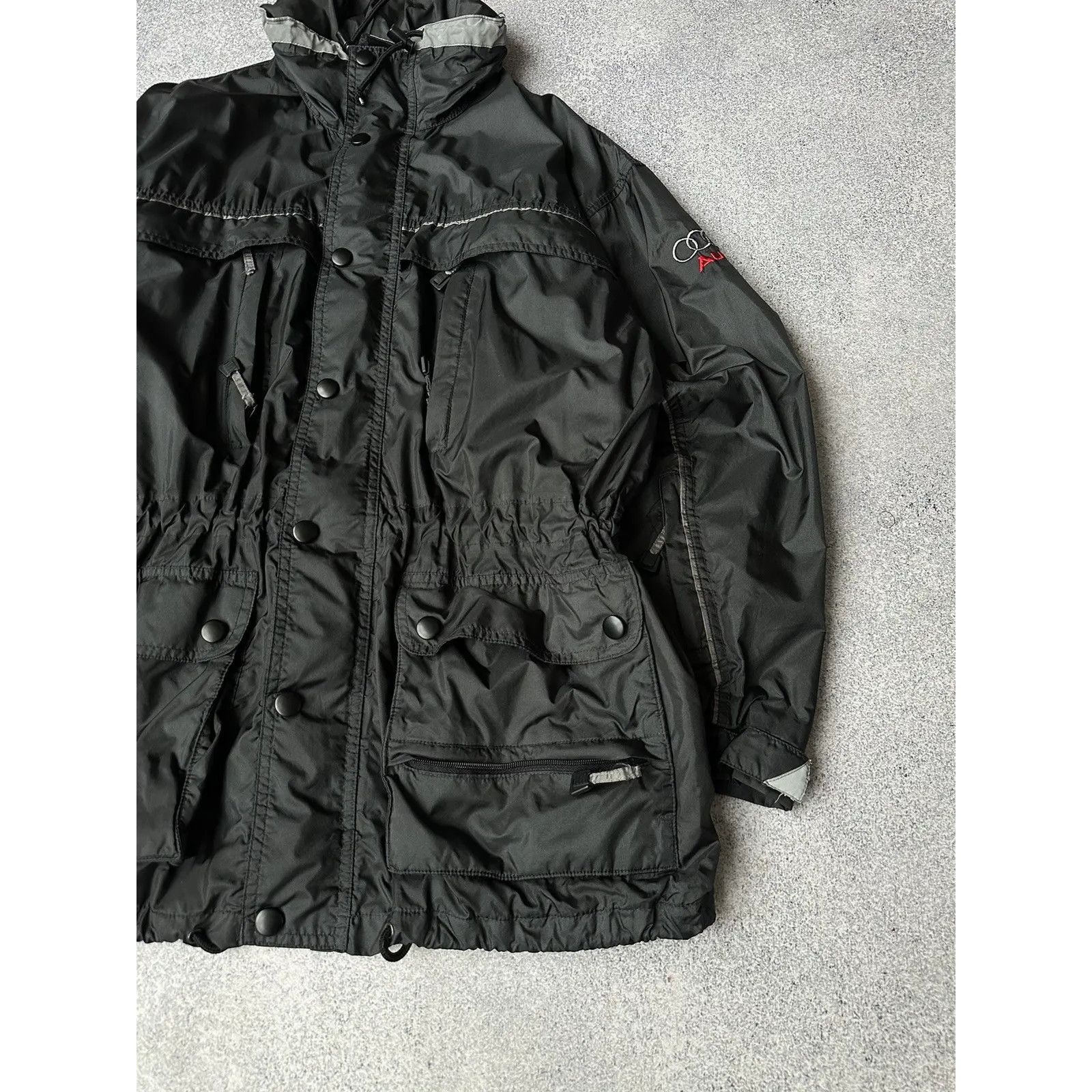 Audi VTG Audi Nylon Cargo Multi-pockets Racing Formula 1 Jacket Size US L / EU 52-54 / 3 - 4 Thumbnail