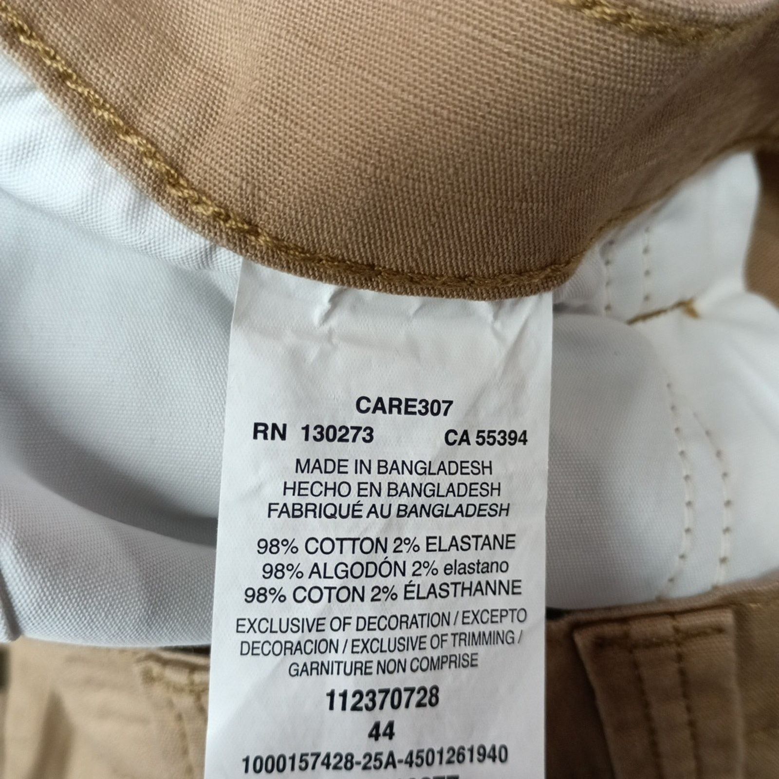 Wrangler Wrangler Flex Cargo Shorts Men's Size 44 Brown Relaxed Fit Size US 44 / EU 60 - 3 Thumbnail