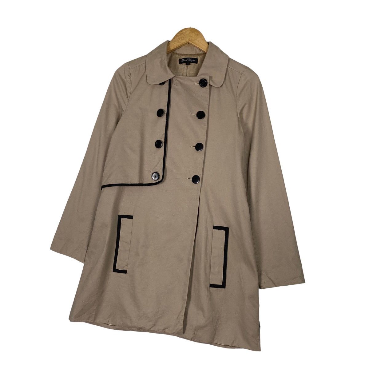 Japanese Brand SARAH WAYNER BUTTON COAT Size US M / EU 48-50 / 2 - 2 Thumbnail