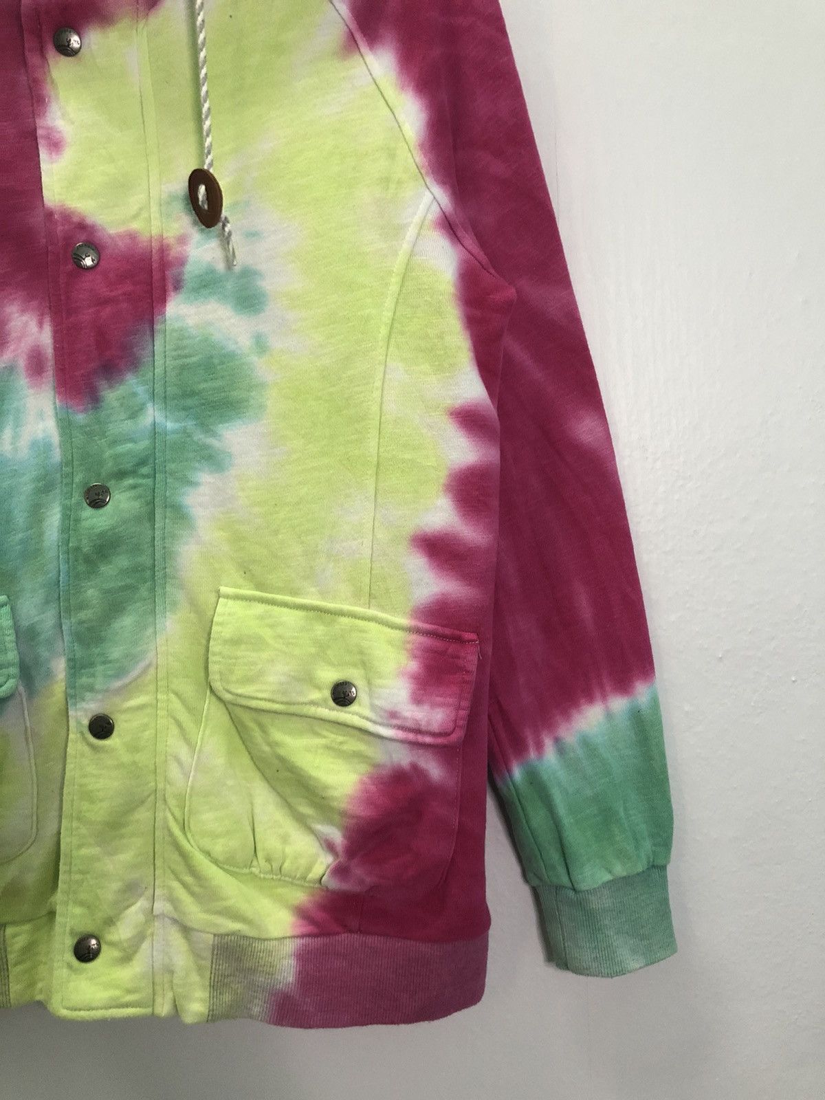 Japanese Brand × Vintage Vintage Titicaca Tie Dye Hoodie Zip Up Size US XS / EU 42 / 0 - 3 Thumbnail