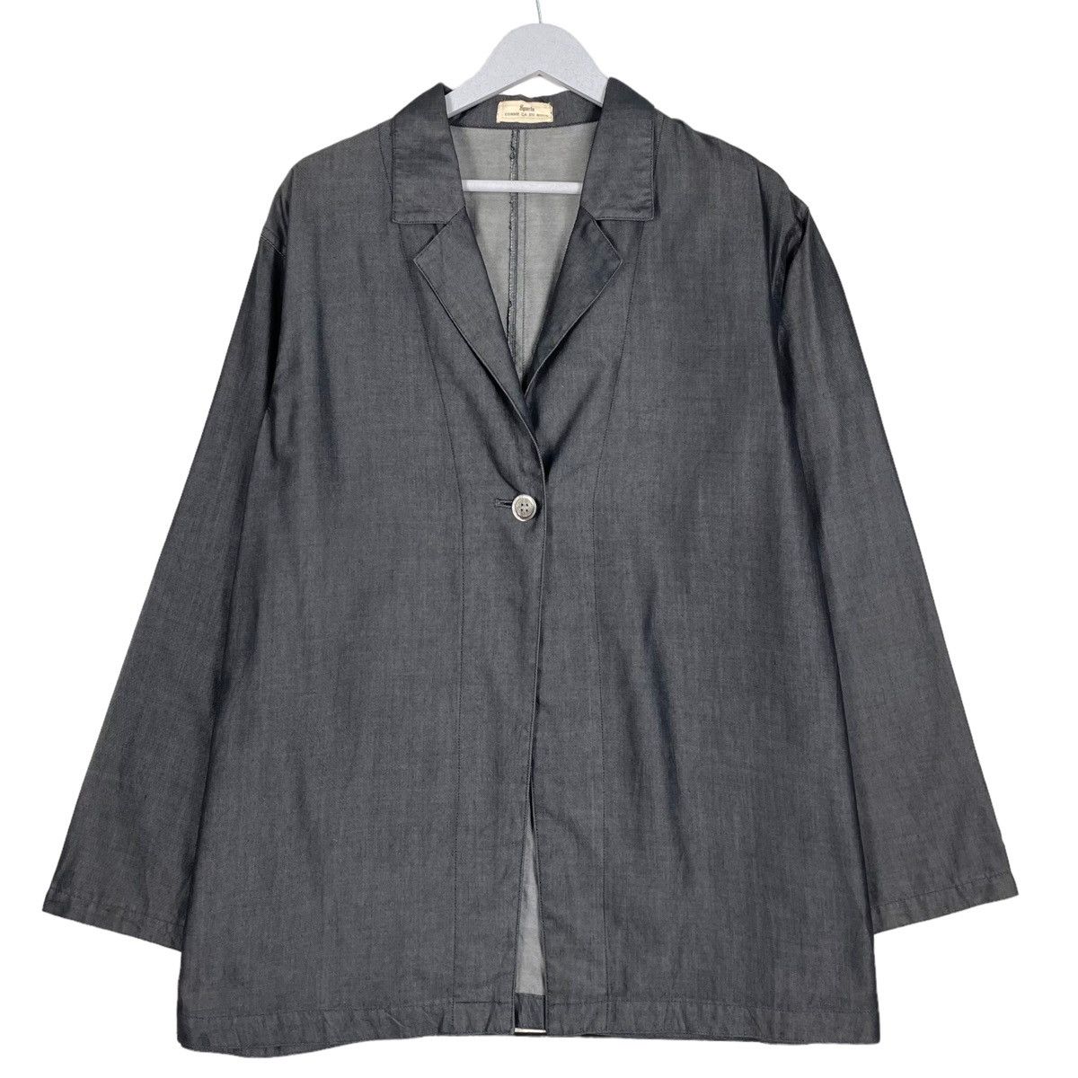 Comme Ca Ism × Japanese Brand × Tornado Mart 💥COMME CA DU MODE SINGLE BUTTON LIGHT JACKET Size US M / EU 48-50 / 2 - 1 Thumbnail
