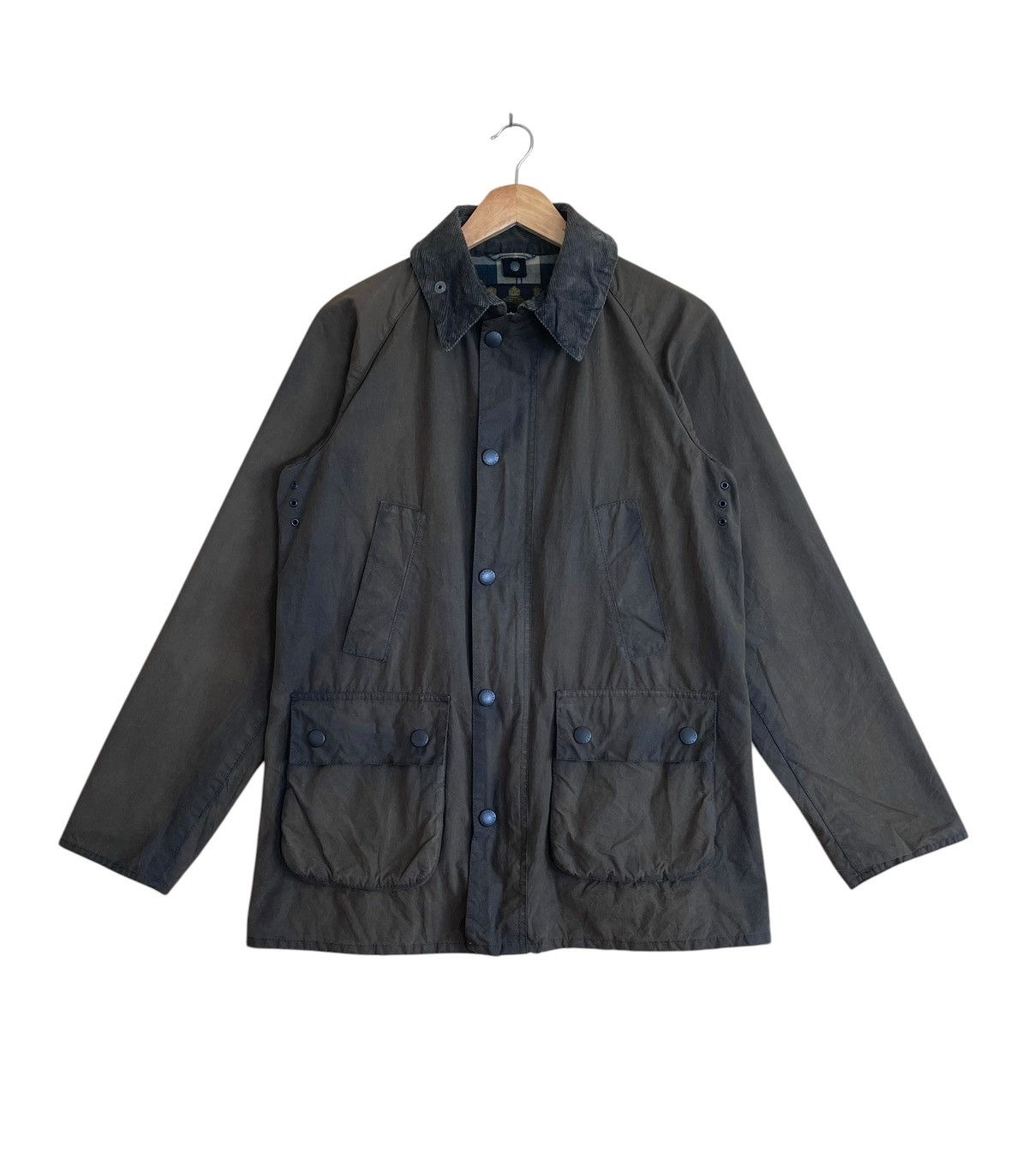 Barbour Very Rare Vintage Brand Barbour Bedale Waxed Jacket 1990s Size US M / EU 48-50 / 2 - 1 Thumbnail