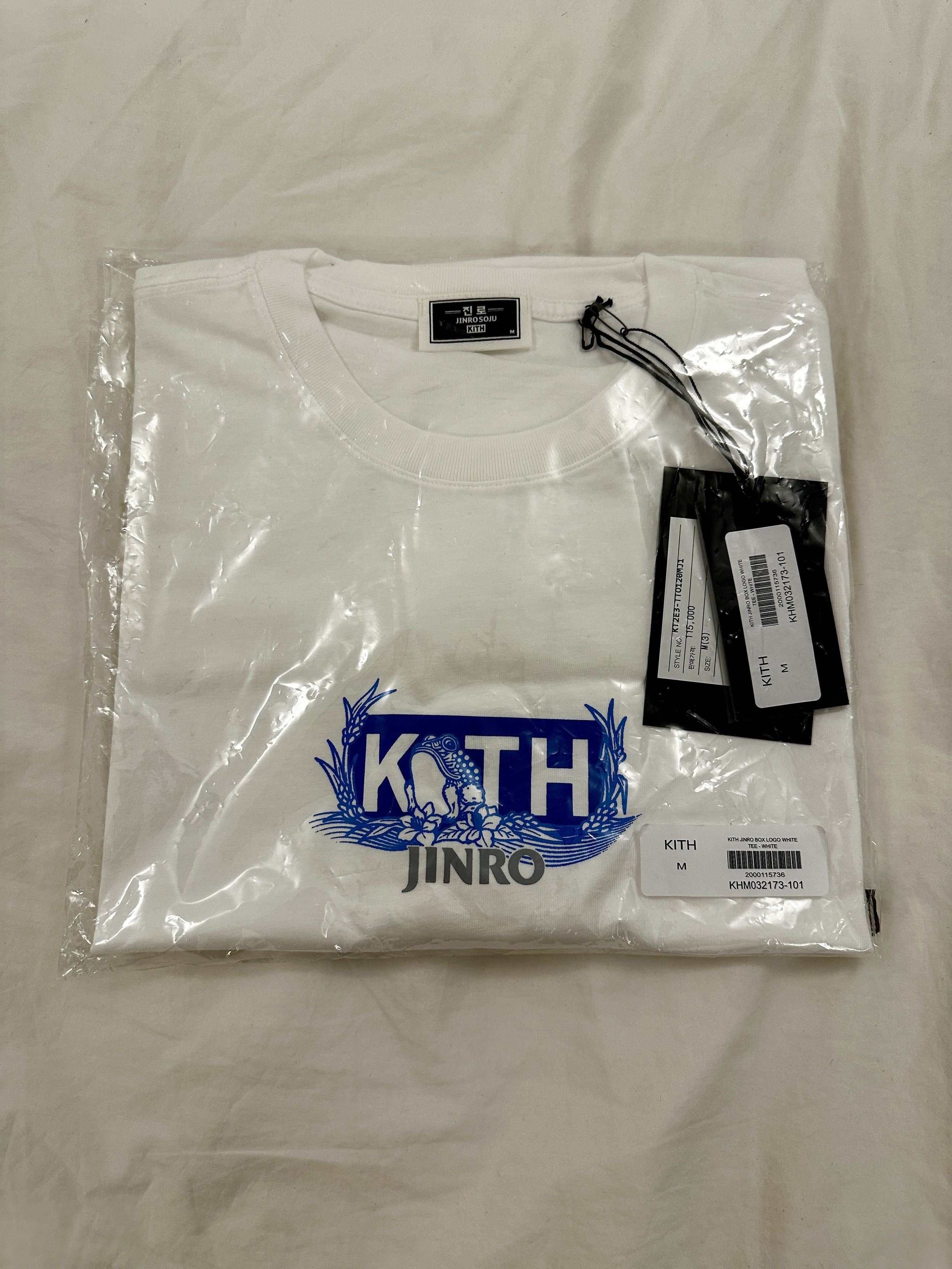 KITH×JINRO box logo TEE XL タグ付き white - メルカリ