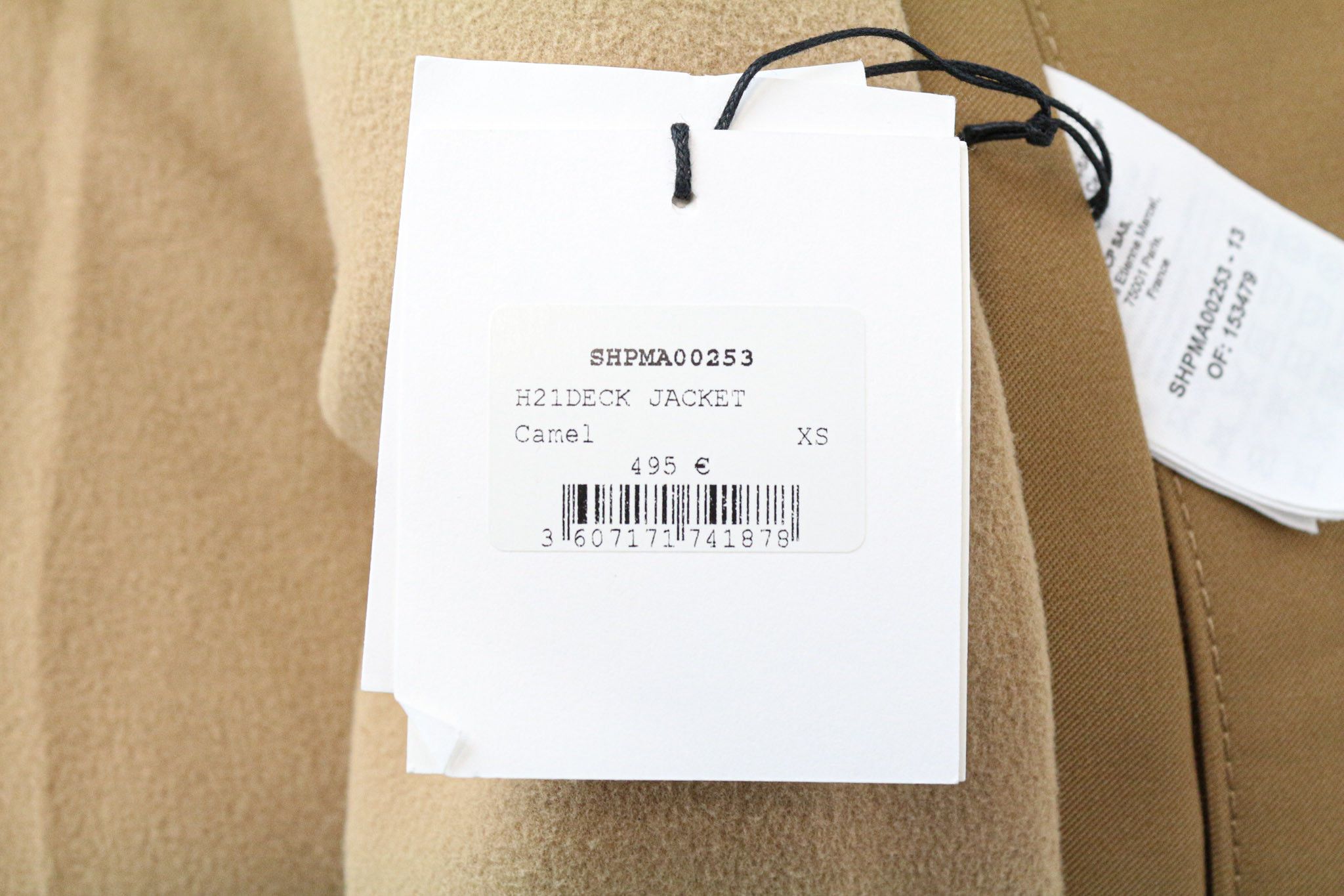 Sandro XS Camel Brown Hooded Cotton Parka Jacket 74376 Size US XS / EU 42 / 0 - 5 Thumbnail