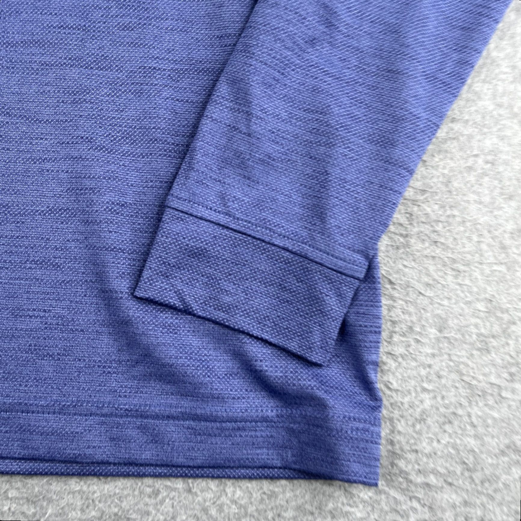 Under Armour Under Armour Golf 1/2 Zip Shirt Small Purple Long Sleeve Mens Size US S / EU 44-46 / 1 - 2 Thumbnail