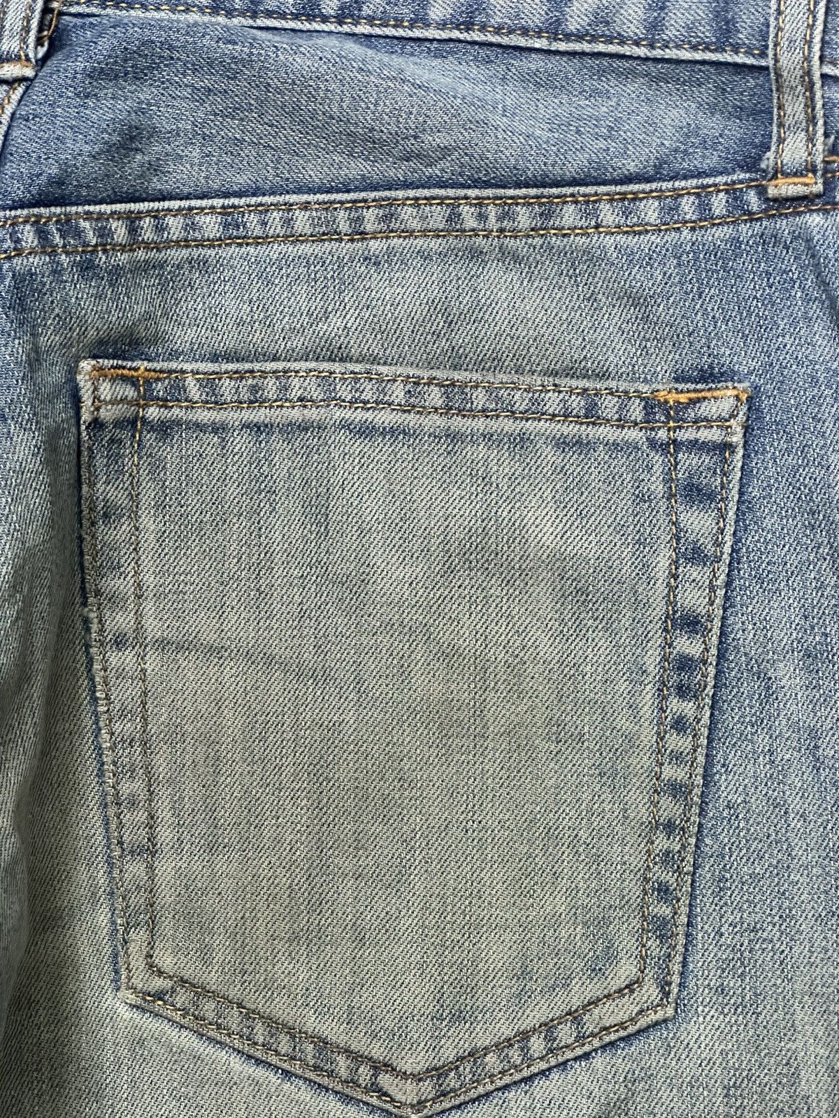 Japanese Brand Vintage TOPVALU Straight Leg with Mudwash and Faded Size US 31 - 8 Thumbnail