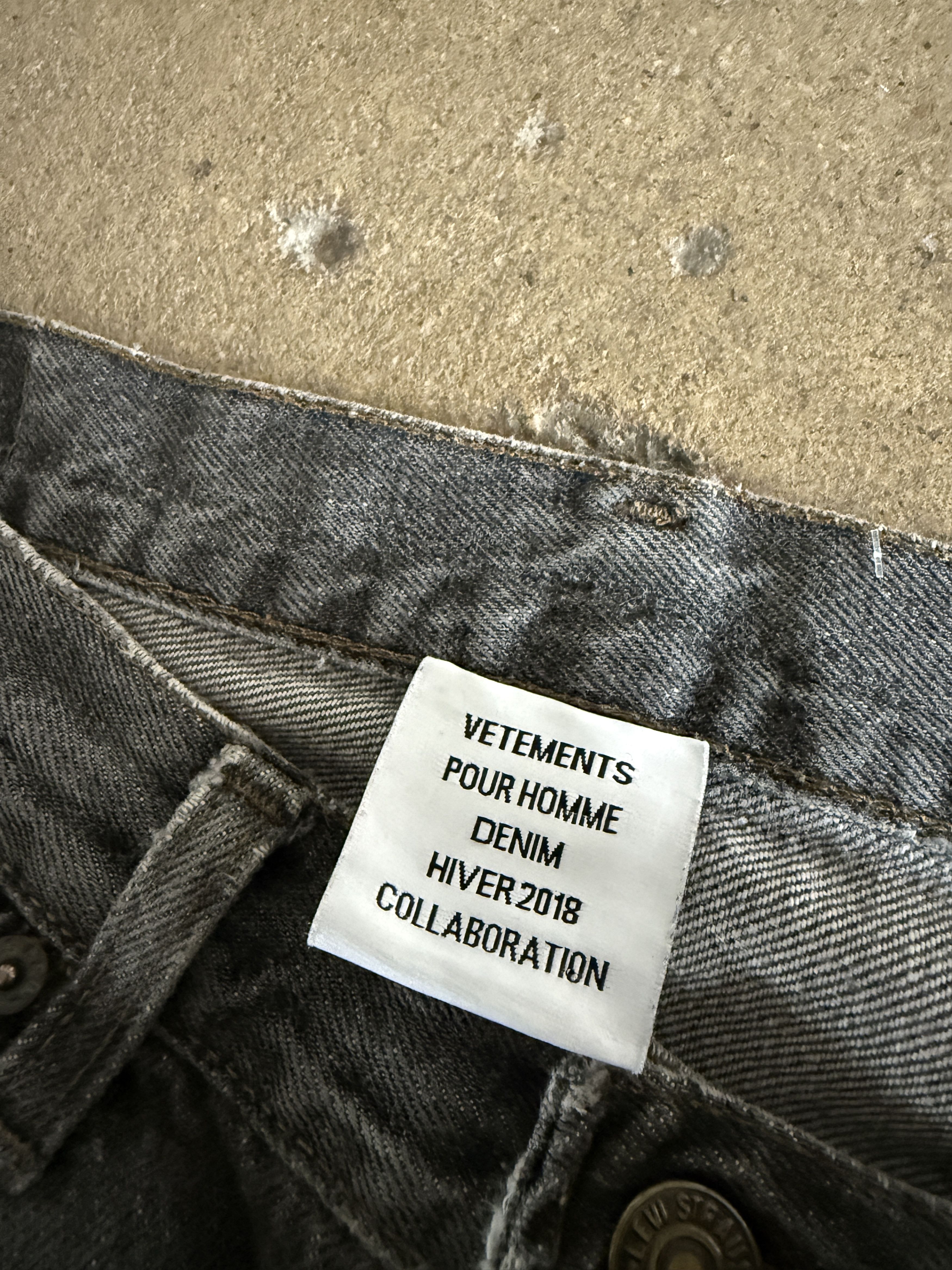 Vetements Vetements Black LEVIS SZ 32 Size US 32 / EU 48 - 9 Thumbnail