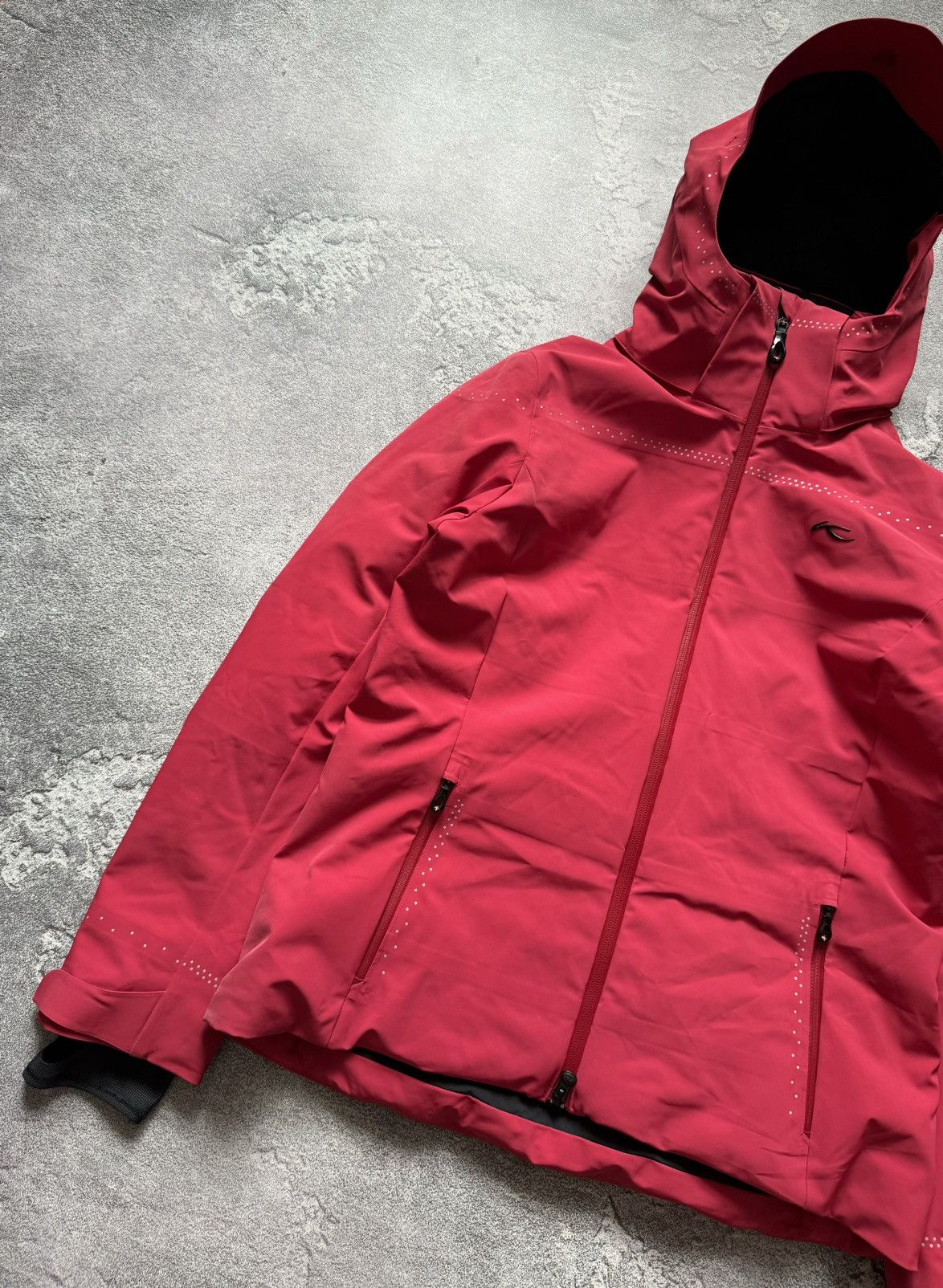 KJUS Kjus L Ladies light speed jacket down hooded puffer outdoor Size L / US 10 / IT 46 - 8 Thumbnail