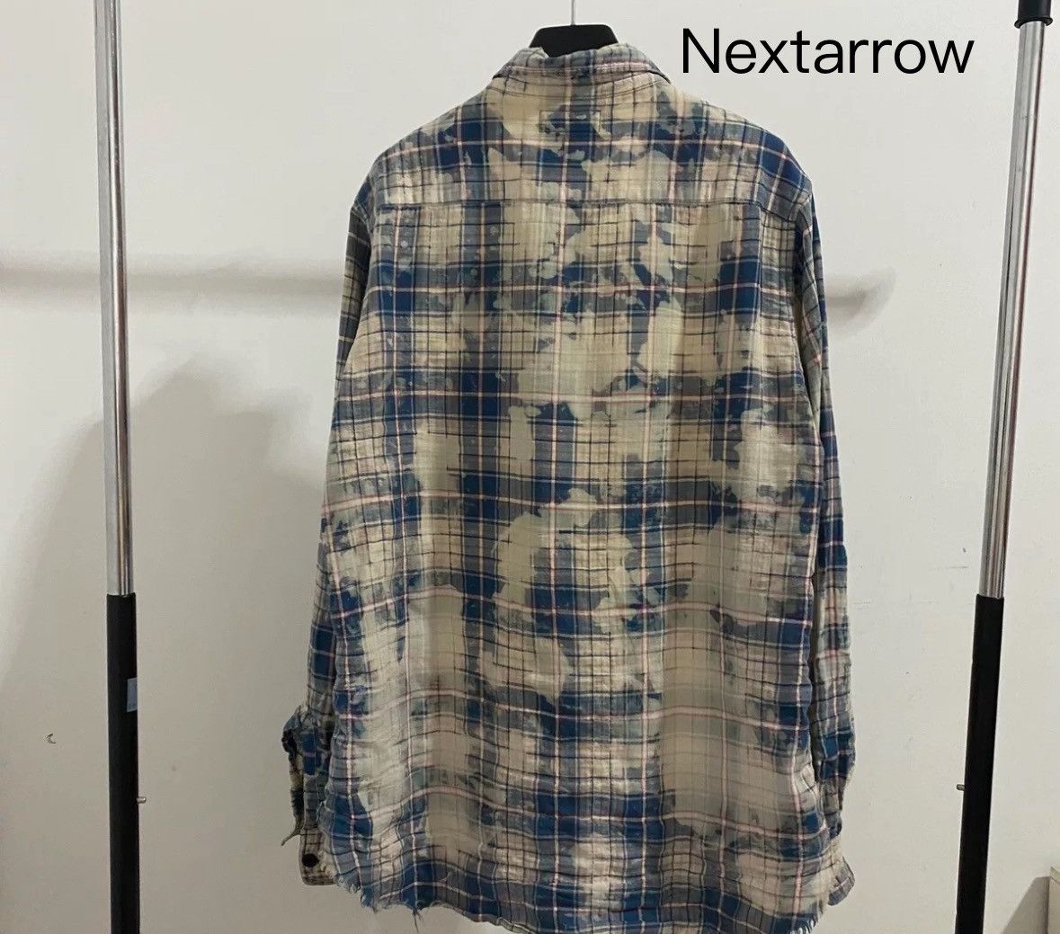 Saint Laurent Paris × Yves Saint Laurent Saint Laurent slp16SS Blue and White Shirt2412-Nextarrow Size US M / EU 48-50 / 2 - 2 Thumbnail